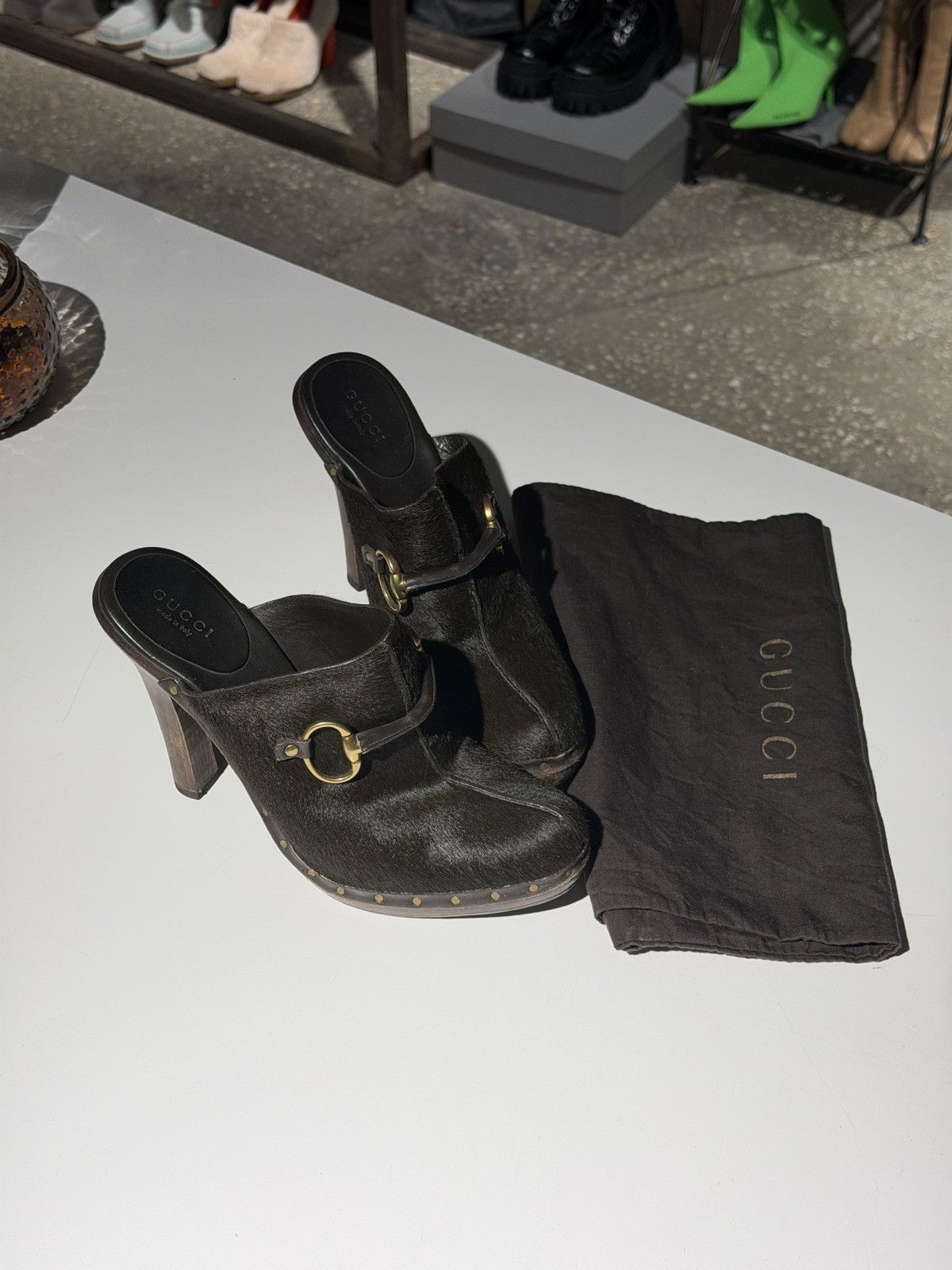 Gucci Gucci by Tom Ford mules 37,5 Size US 7.5 / IT 37.5 - 1 Thumbnail