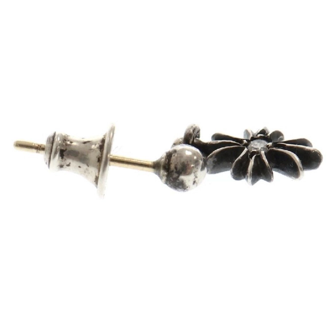 Chrome Hearts chrome hearts tiny Plus drop cross diamond earrings Size ONE SIZE - 4 Thumbnail