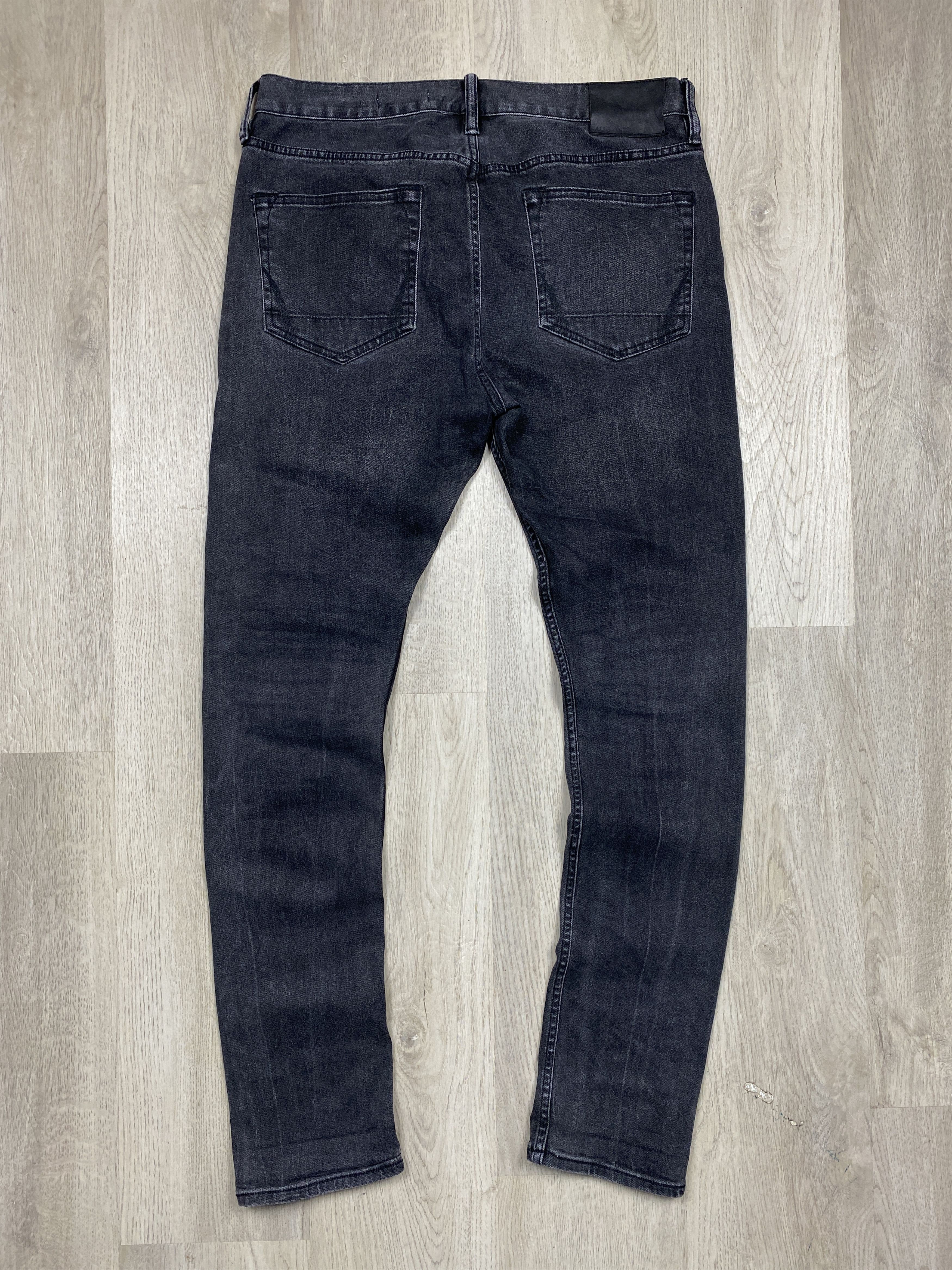 Allsaints Allsaints Grey Denim Pants Cigarette Jeans Size US 32 / EU 48 - 7 Thumbnail