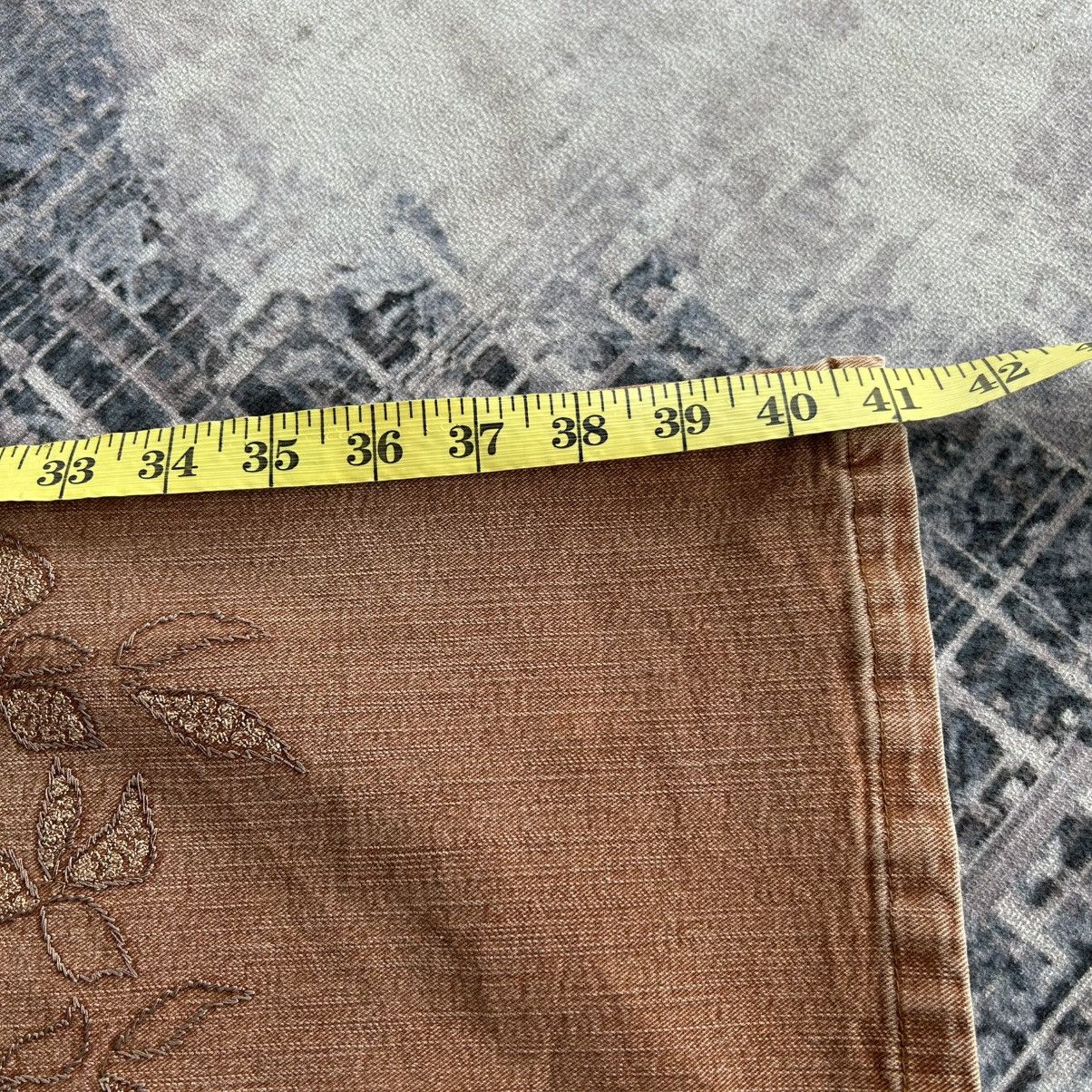 If Six Was Nine Flared Flawer Cox Jeans Size US 28 / EU 44 - 16 Thumbnail