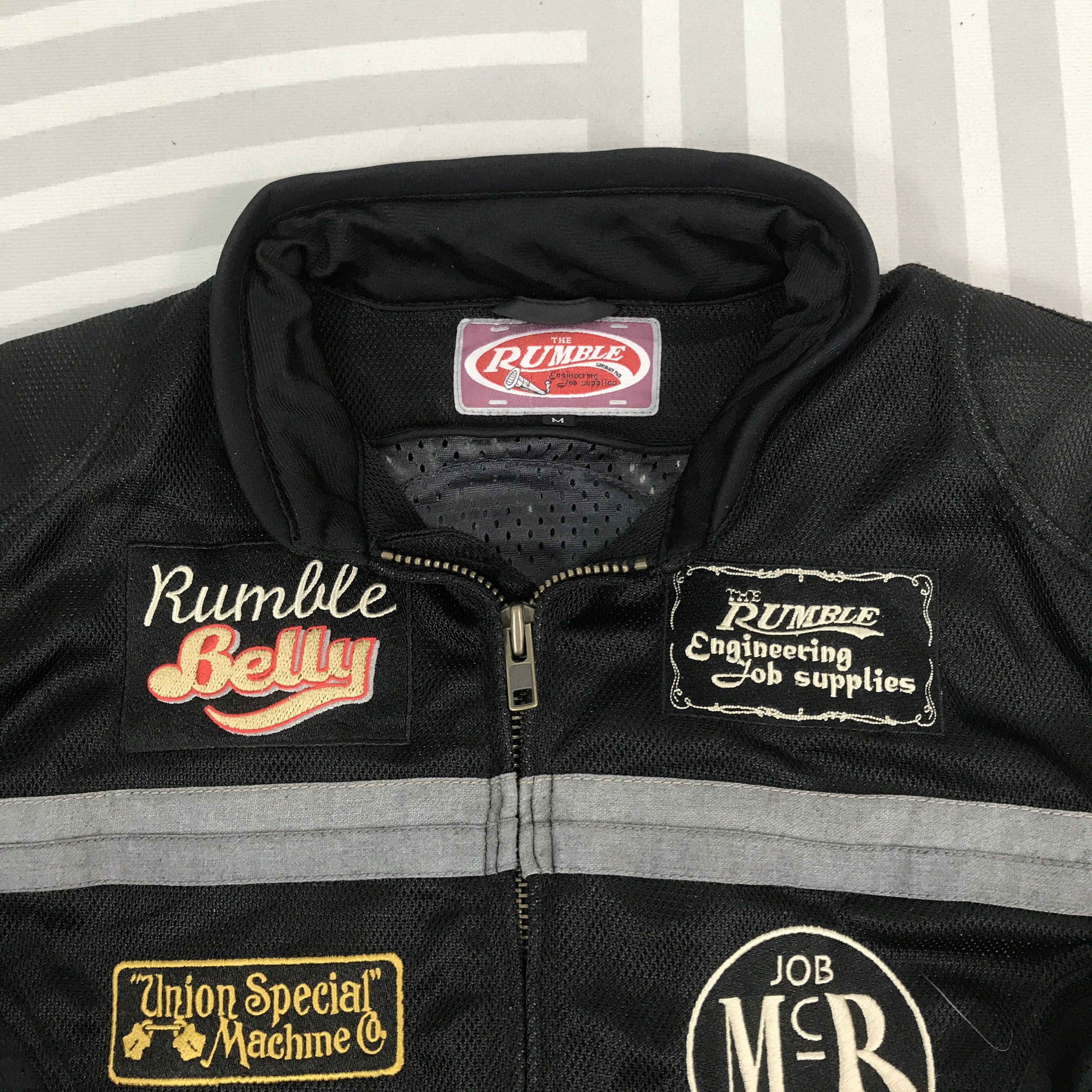 Japanese Brand × Vintage Vintage Rumble Wheelers Racing punk motorcycle Jacket Size US M / EU 48-50 / 2 - 8 Thumbnail