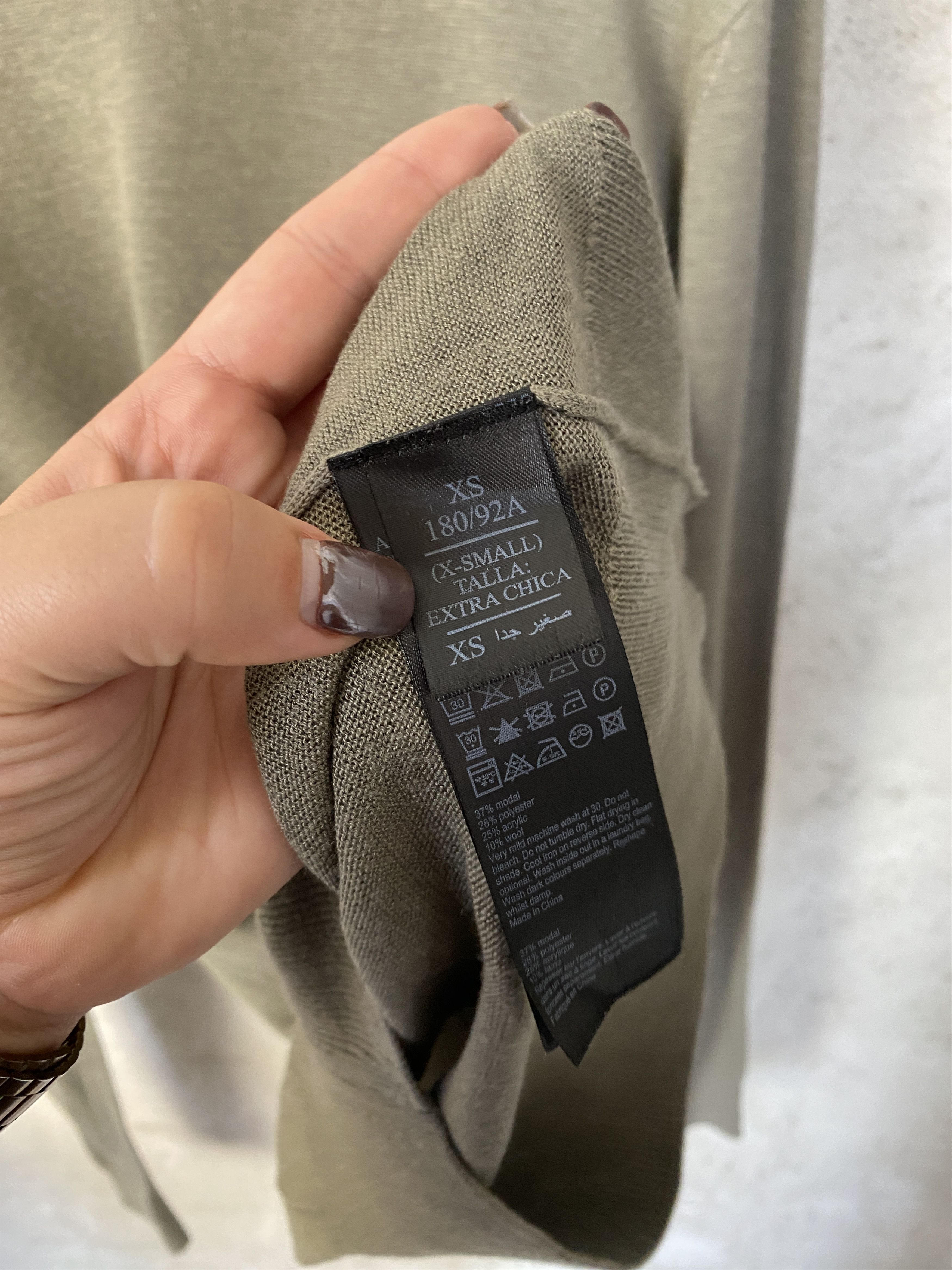 Allsaints Alllsaints Nomo Crew sweater lightweight Size US XS / EU 42 / 0 - 4 Thumbnail