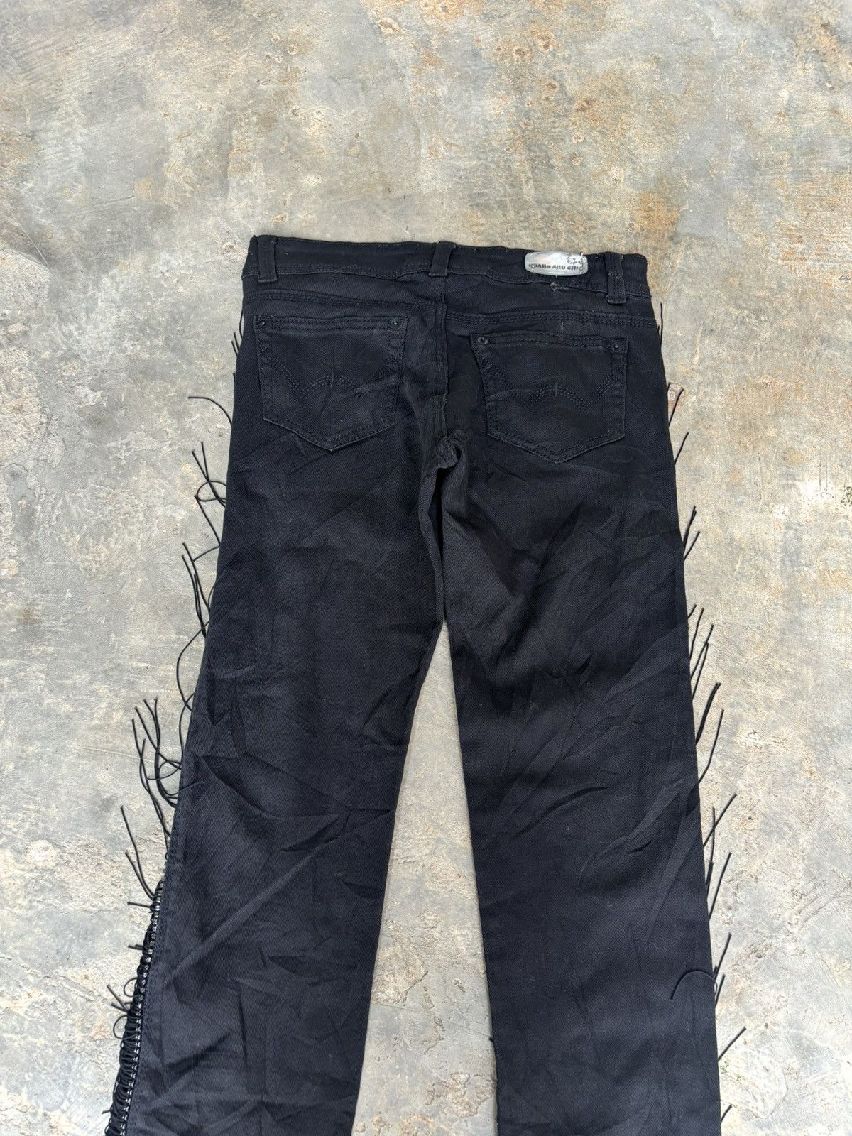 If Six Was Nine Y2k Huang Chu Chi Ifsixwasnine Lgb Punk Style Pants Size 29" - 4 Thumbnail