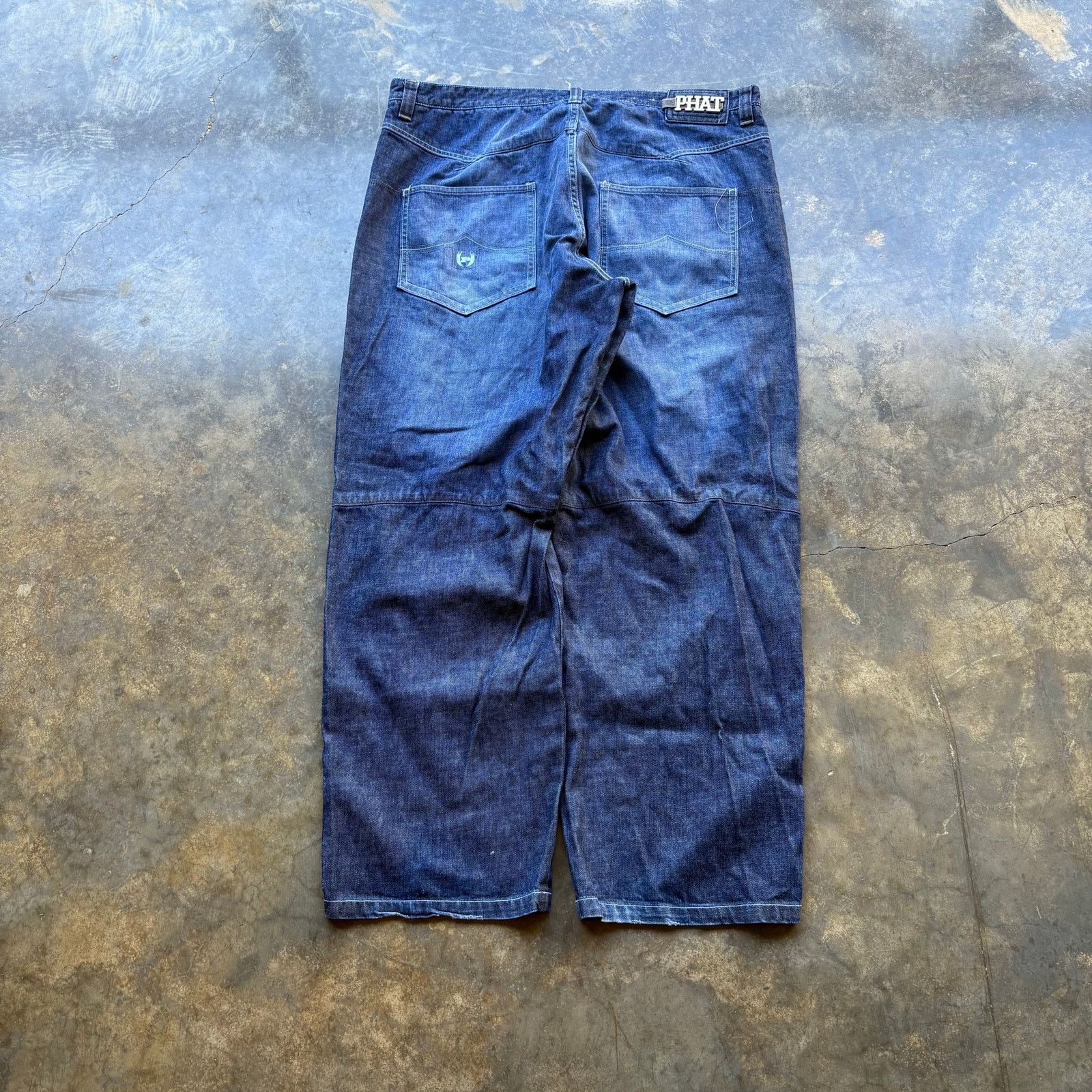 Phat Farm Baggy Vintage Phat Farm Wide Leg Blue Jeans Size US 42 / EU 58 - 1 Thumbnail