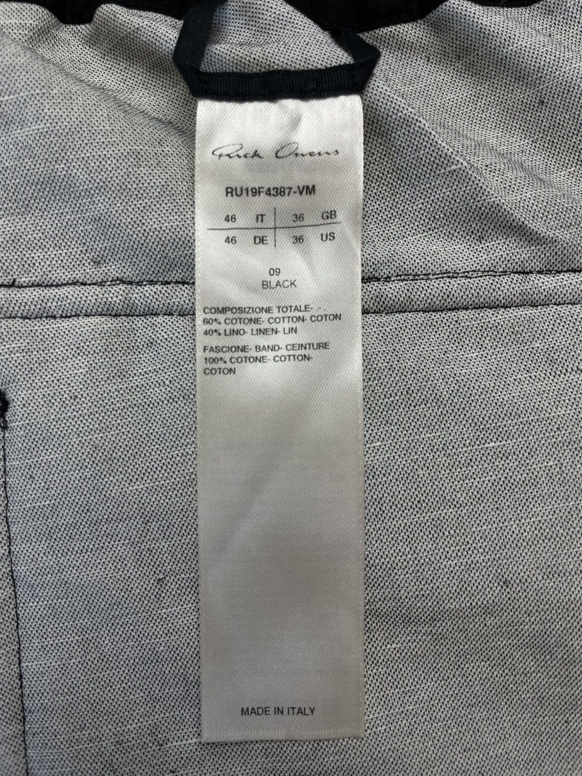 Rick Owens Rick Owens FW2019 'Larry' Karloff Shorts Size US 30 / EU 46 - 11 Thumbnail