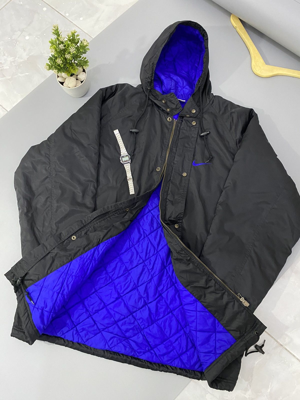 Nike × Vintage 💥Big Logo💥Nike Big Logo Parka’s Size US XL / EU 56 / 4 - 5 Thumbnail