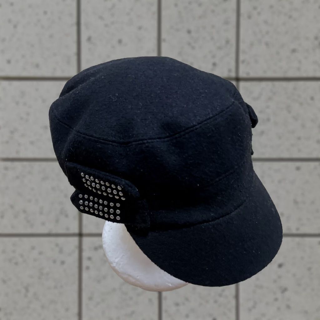 Vintage VINTAGE Icing Bejeweled Cadet Cap Wool Black Rave Goth Scene Grunge Adult OS Rare Cap Womens OS Black Wool Vintage Icing Cadet Cap Bejeweled Size ONE SIZE - 1 Thumbnail