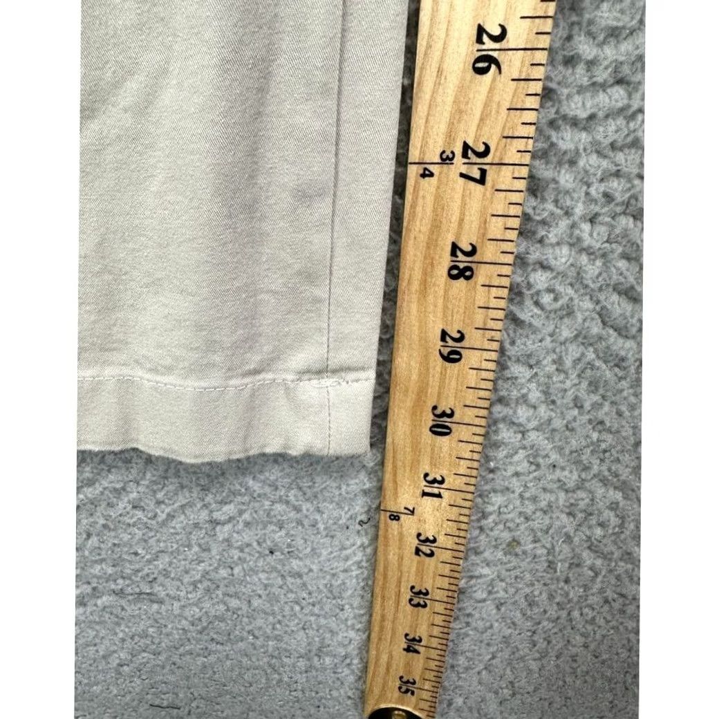 Club Room Club Room Pants Mens 38X32 Khaki Chino Straight Leg Flat Front NEW Regular Size 38 Ivory Beige Stretch Cotton Spandex Pockets Casual Mens Size US 38 / EU 54 - 7 Thumbnail