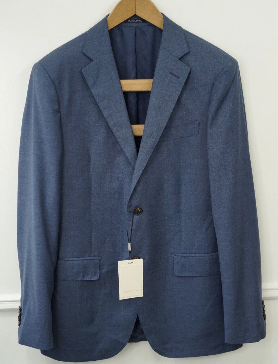Suitsupply Men Suitsupply Blazer Napoli Single Breasted Reda S110 US40S Size 40S - 1 Thumbnail
