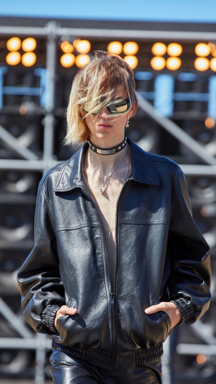 Celine Celine SS22 Lambskin Fringe Leather Blouson Jakcet Size US S / EU 44-46 / 1 - 7 Thumbnail