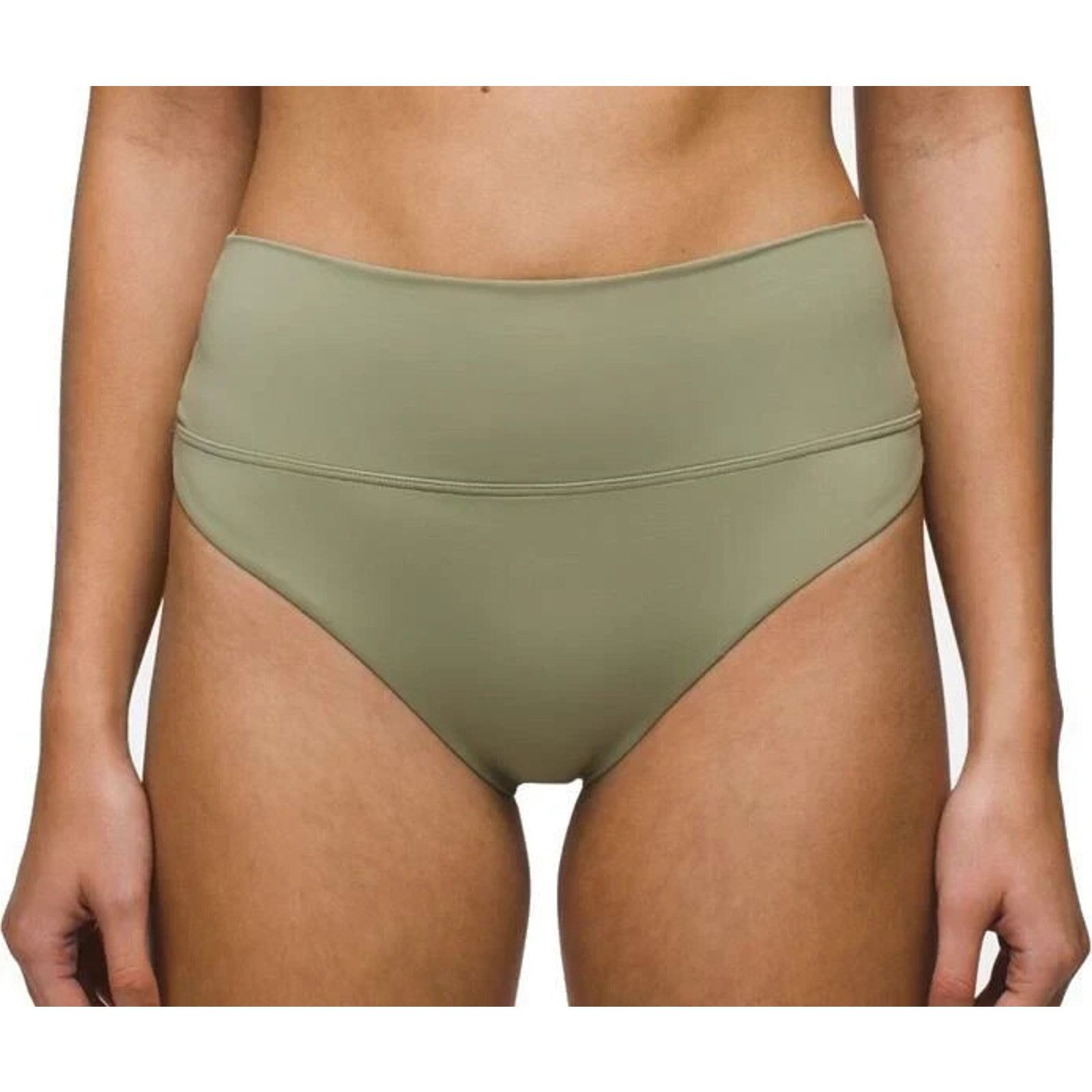 Prana Prana Bikini Bottom Womens Small Aurelia Ruched Sweet Agave Size S / US 4 / IT 40 - 2 Thumbnail