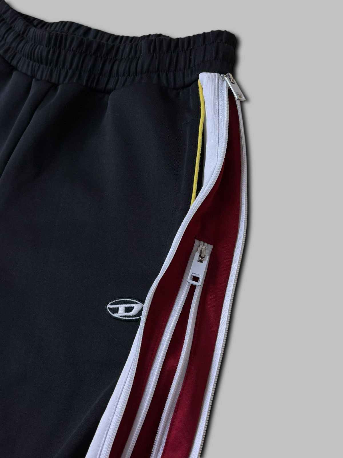 Diesel Diesel P-ZAMROCK Fashion Show Zip Side Sweatpants RRP £335 Size US 32 / EU 48 - 7 Thumbnail