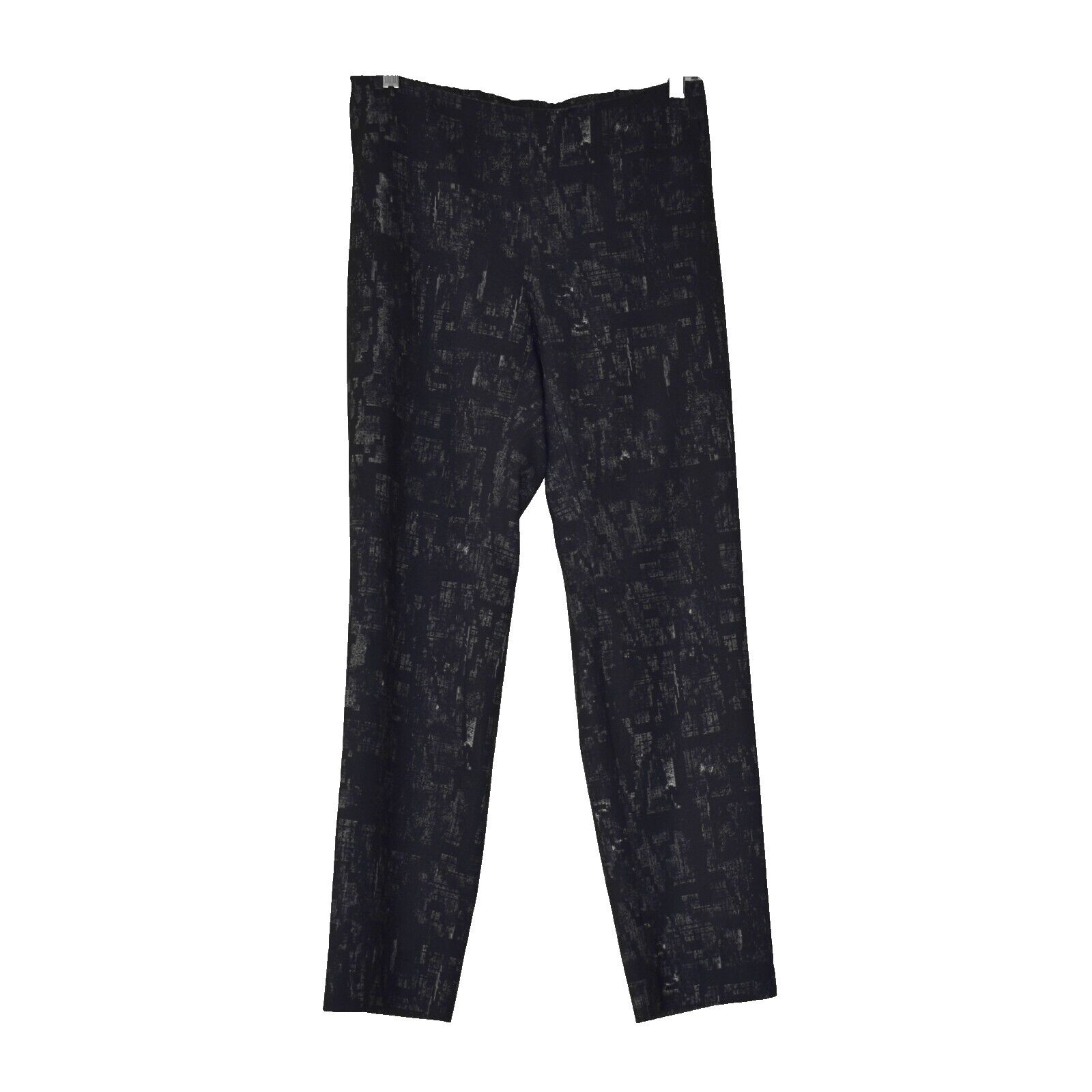 NIC+ZOE NEW NIC+ZOE Nvy/White Splatter Elastic Waist Pull On Pants 6 Size 28" / US 6 / IT 42 - 1 Thumbnail
