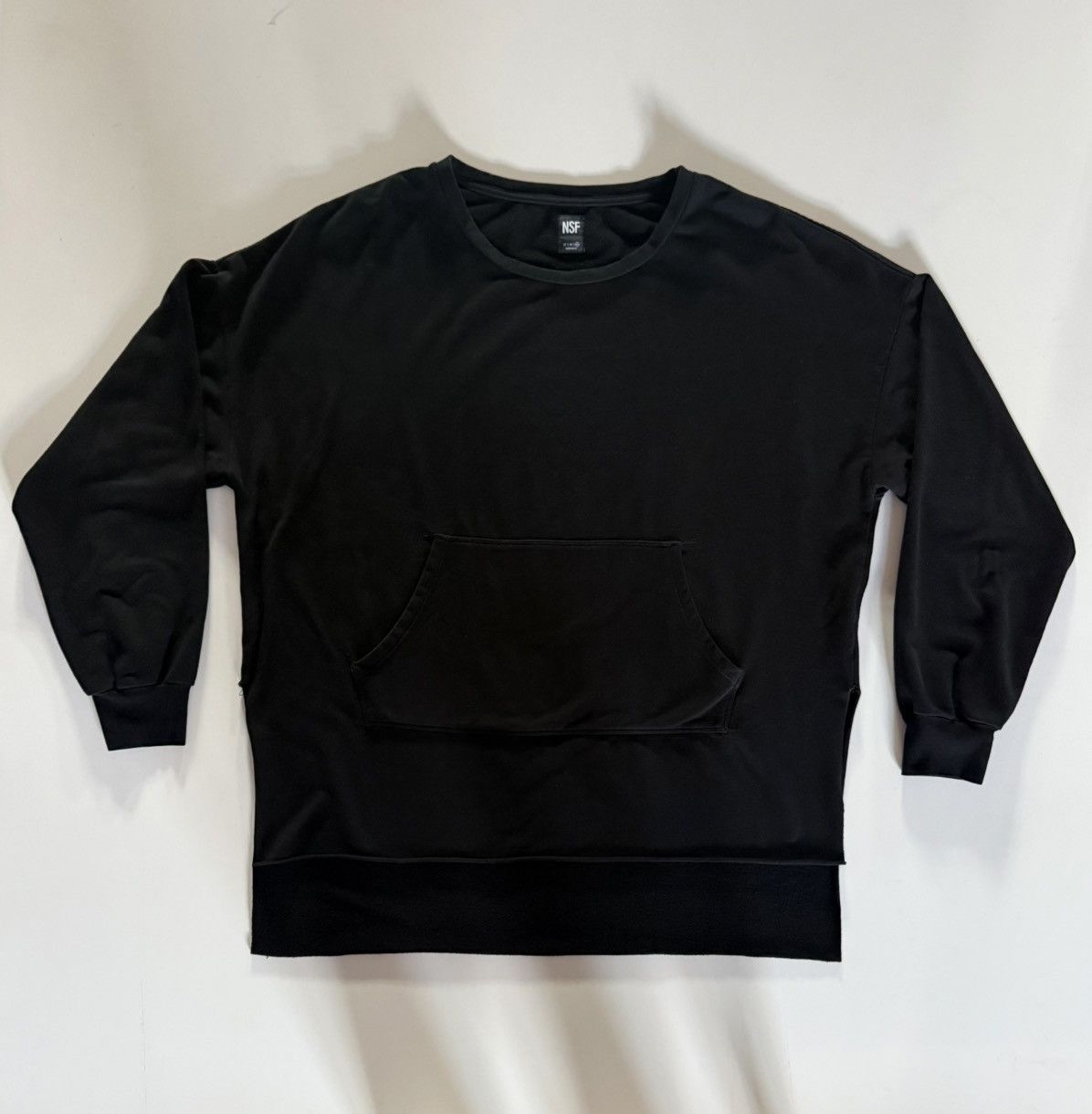 NSF NSF Long Sleeve Crewneck Sweatshirt — Black / XL / USA made Size US XL / EU 56 / 4 - 6 Thumbnail
