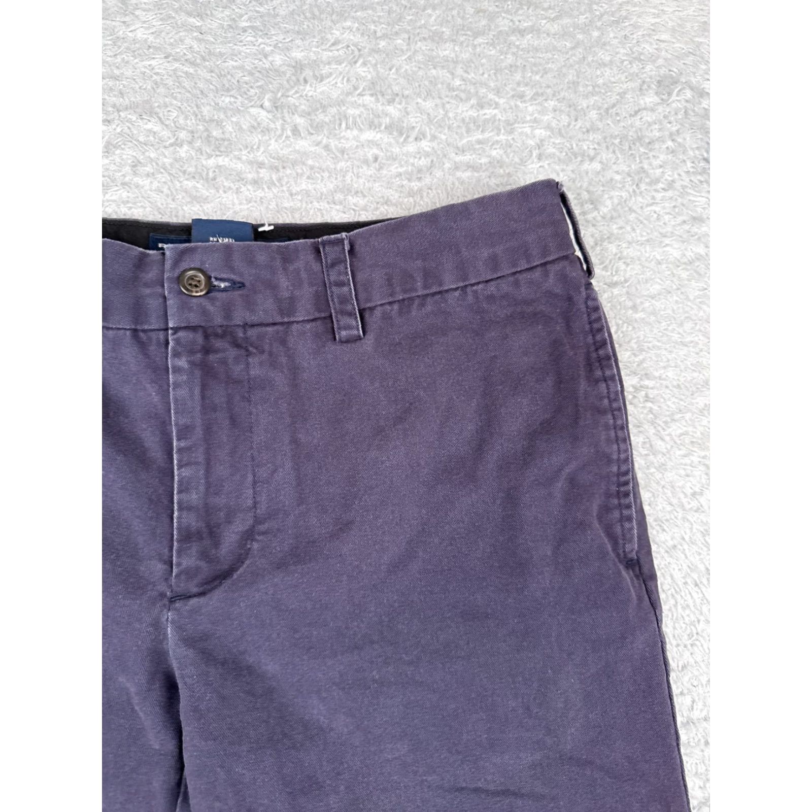 Polo Ralph Lauren VINTAGE Ralph Lauren Sport Shorts Womens 6 Denim Chino 100% Cotton Purple 30x11 Moderate Fit Womens Size 28" / US 6 / IT 42 - 5 Thumbnail