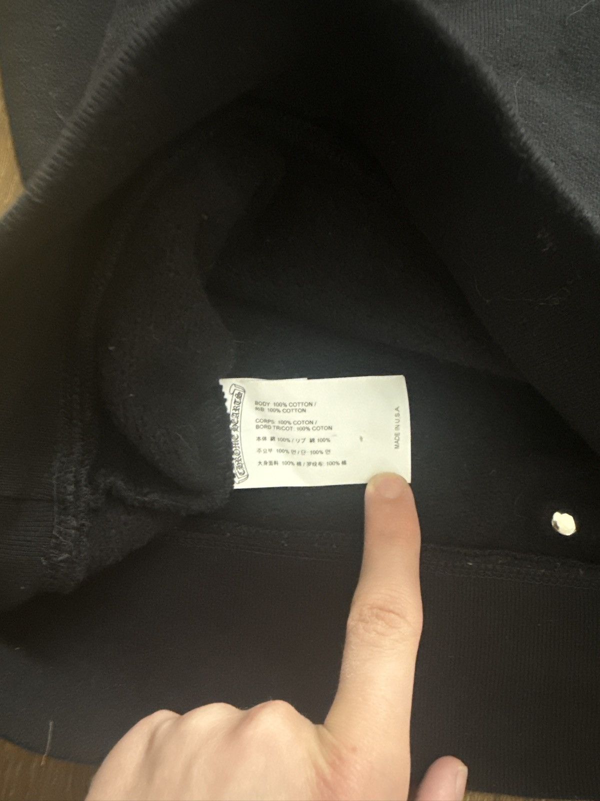 Chrome Hearts *RARE* Chrome Hearts Embroidered Hoodie Size US M / EU 48-50 / 2 - 9 Thumbnail