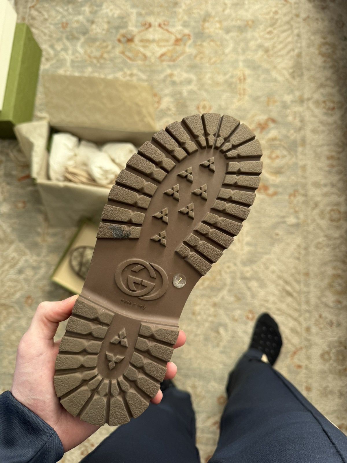 Gucci Gucci Sandal GG Size US 8 / EU 41 - 6 Thumbnail