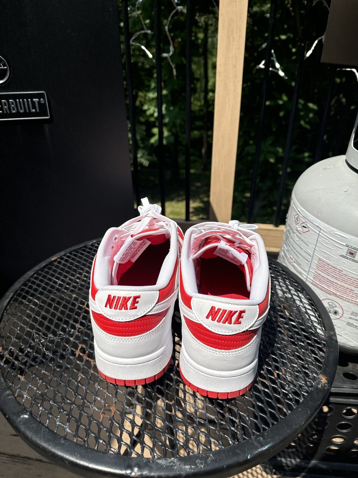 Nike Nike Dunk Low ‘Championship Red’ Size US 13 / EU 46 - 4 Thumbnail