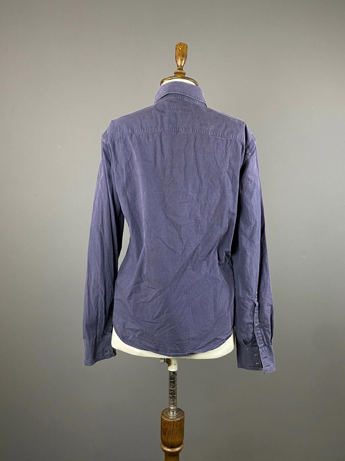 Neil Barrett Ladies Neil Barrett Blue Button Down Long Sleeve Shirt M Size M / US 6-8 / IT 42-44 - 5 Thumbnail