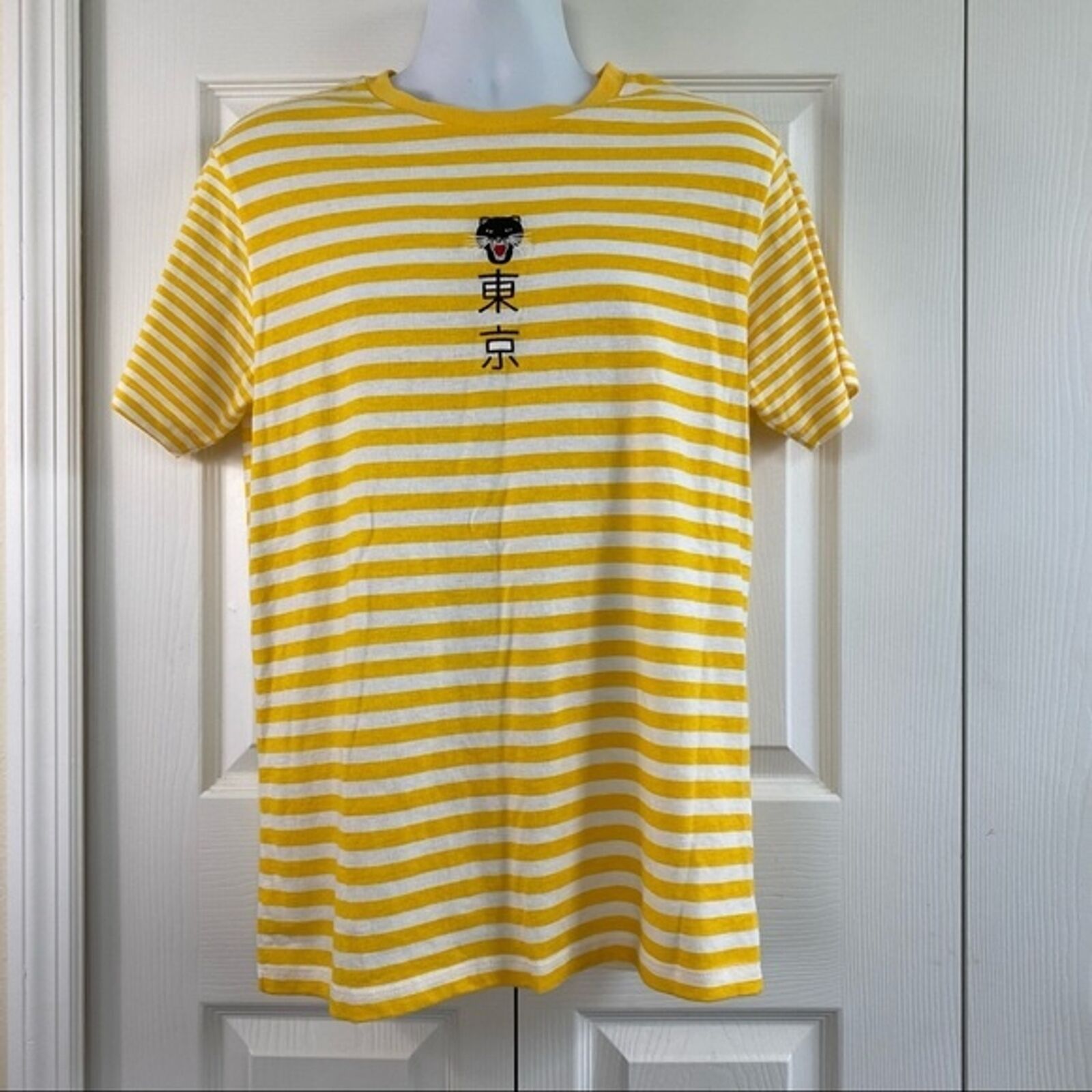 & Other Stories Neon Riot Stripped T shirt Size M Size US M / EU 48-50 / 2 - 1 Thumbnail