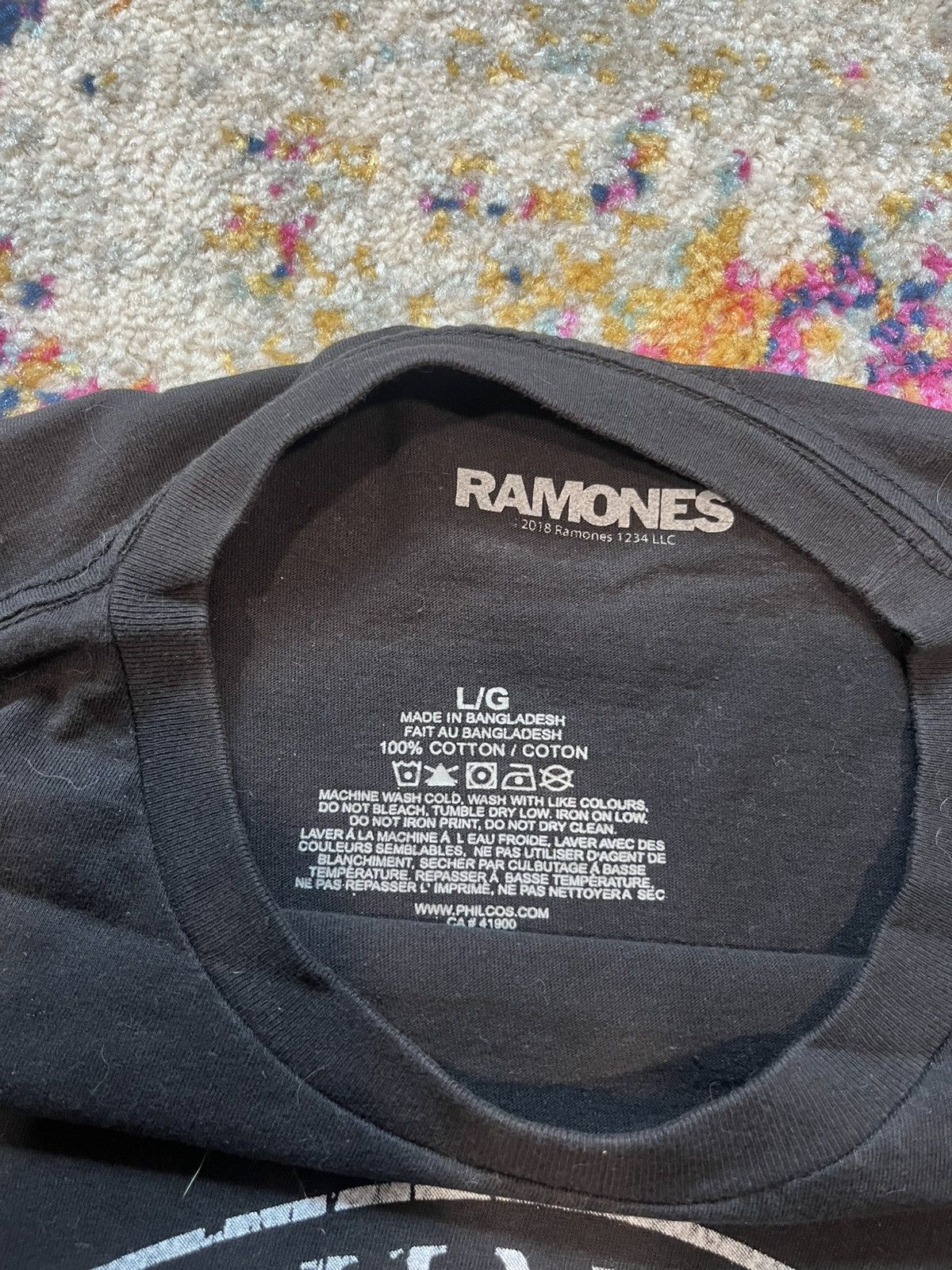 Vintage Ramones Shirt Large Size US L / EU 52-54 / 3 - 3 Thumbnail