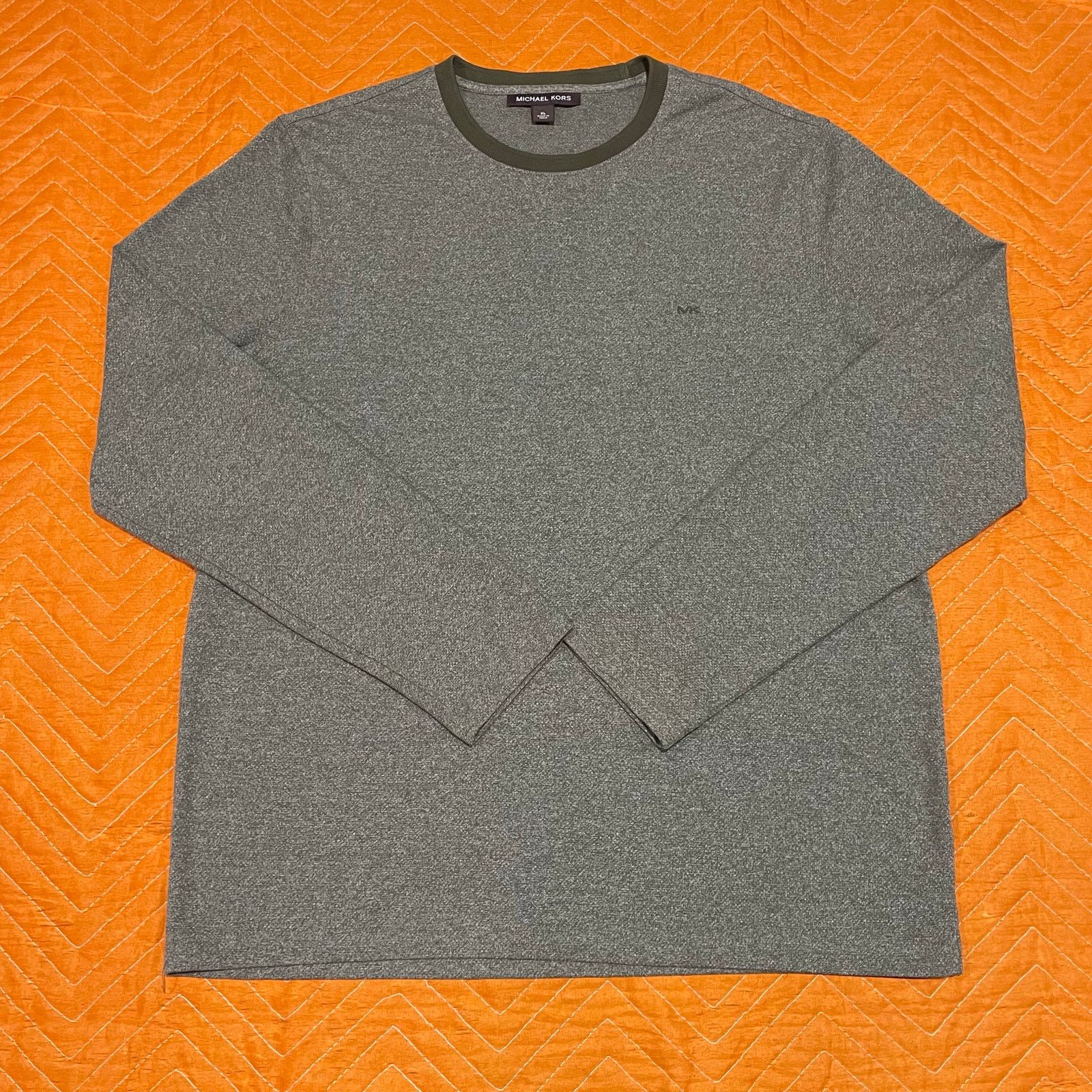 Michael Kors Michael Kors Long Sleeve Crew Neck Pullover Size US XL / EU 56 / 4 - 2 Thumbnail