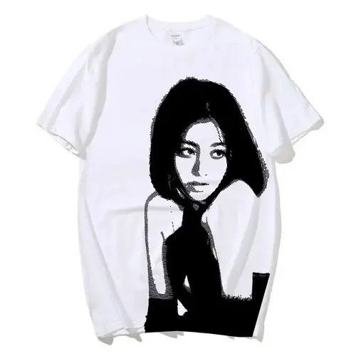 Japanese Brand Oversized Hip Hop K-Pop Girl Print Style y2k Size US L / EU 52-54 / 3 - 3 Thumbnail