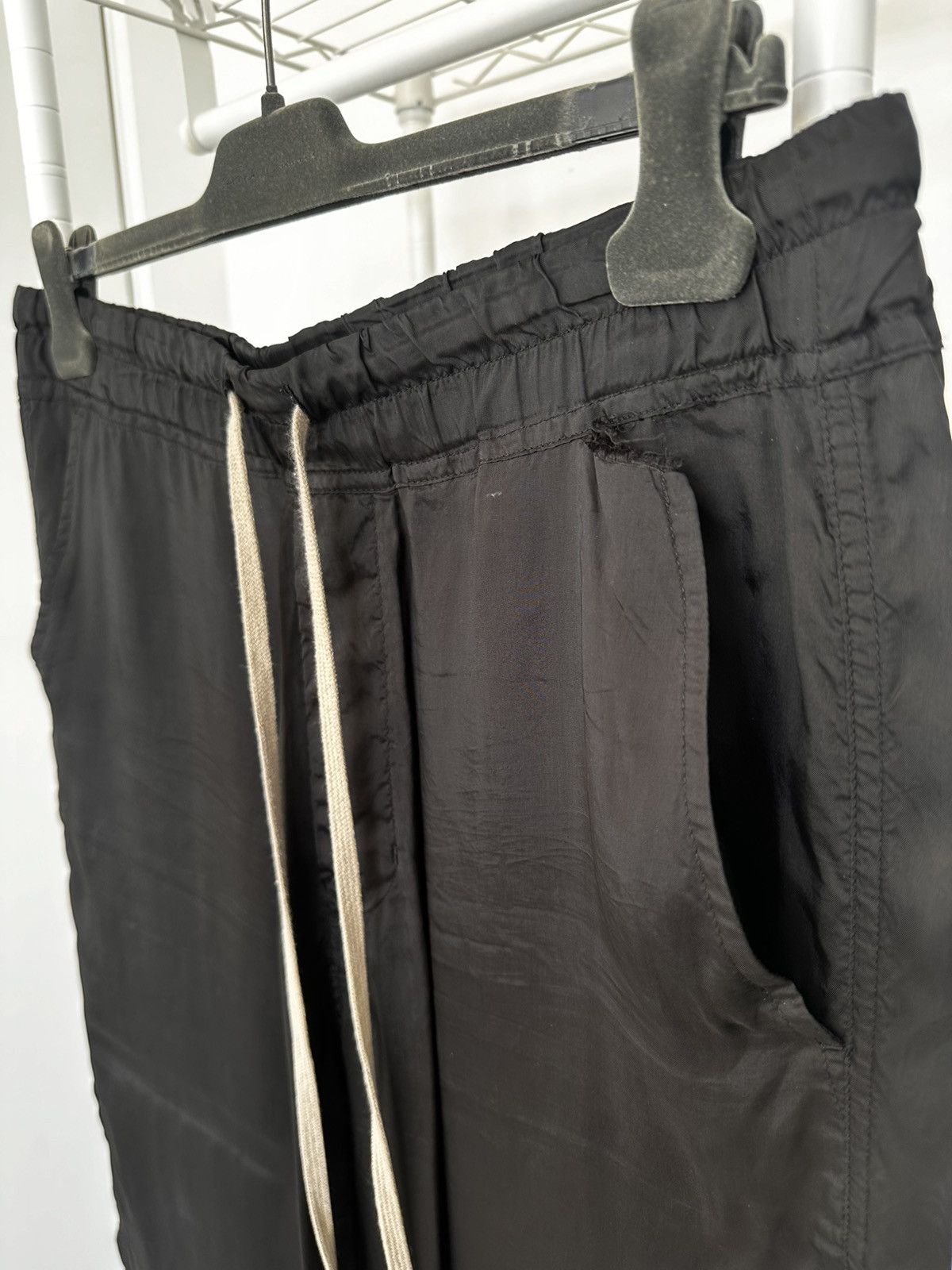 Rick Owens CUPRO DIETRICH PANT Size US 34 / EU 50 - 6 Thumbnail
