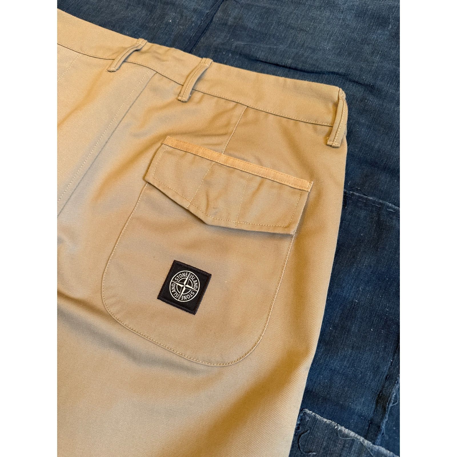 Stone Island Stone Island SS23 Gabardine Workwear Trouser 32 -Khaki Pants Size US 32 / EU 48 - 3 Thumbnail