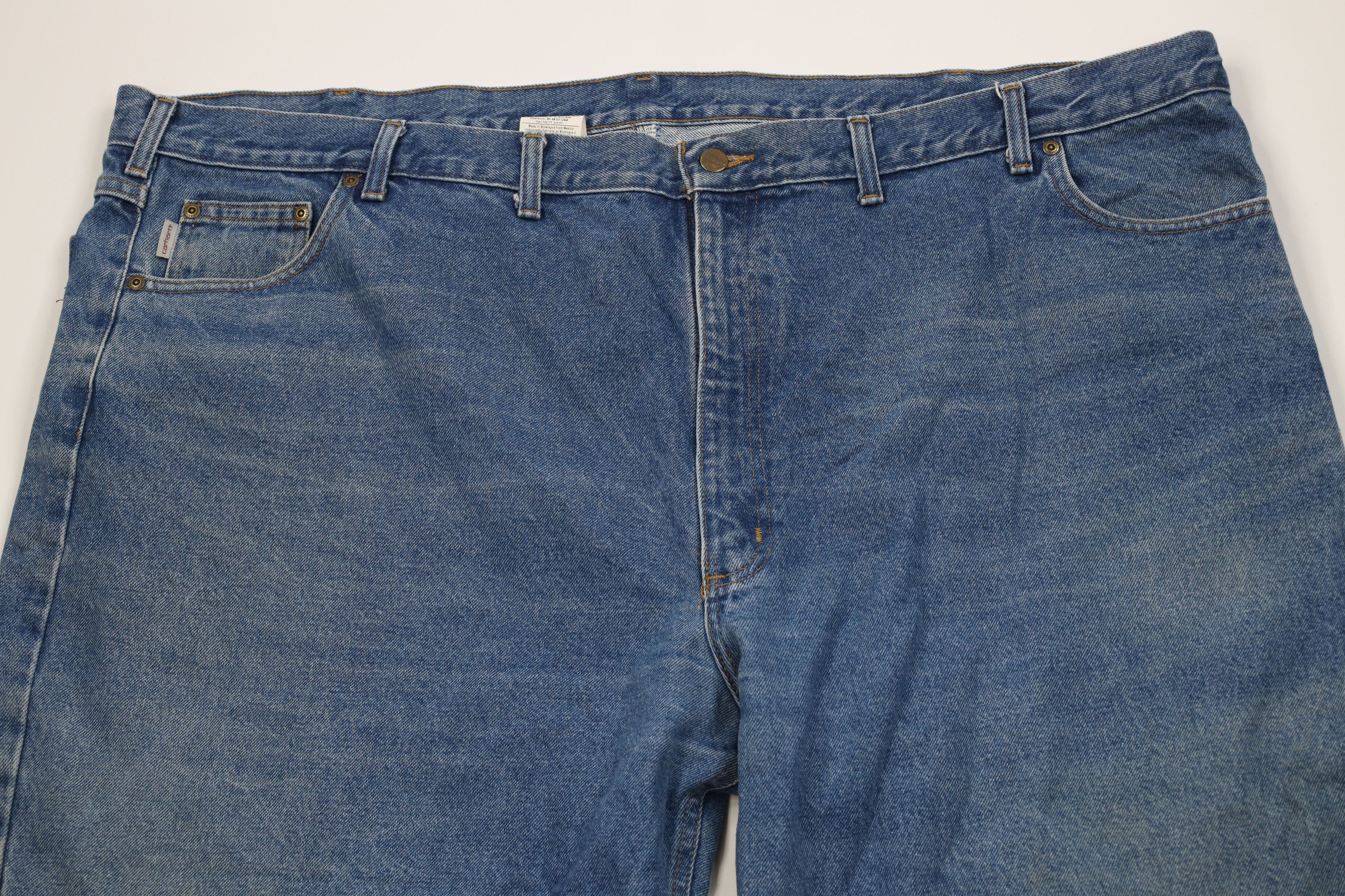 Carhartt Vintage Y2K Carhartt Relaxed Fit Wide Leg Denim Jeans Blue Size US 44 / EU 60 - 2 Thumbnail