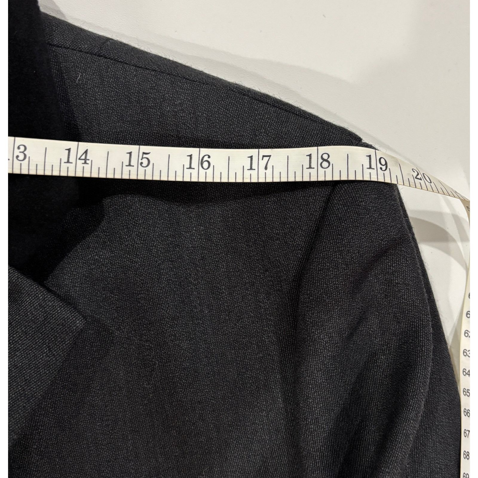 Rag & Bone *R43 RAG & BONE Men's Yorke Wool Top Coat Gray Size 44 Size US L / EU 52-54 / 3 - 13 Thumbnail