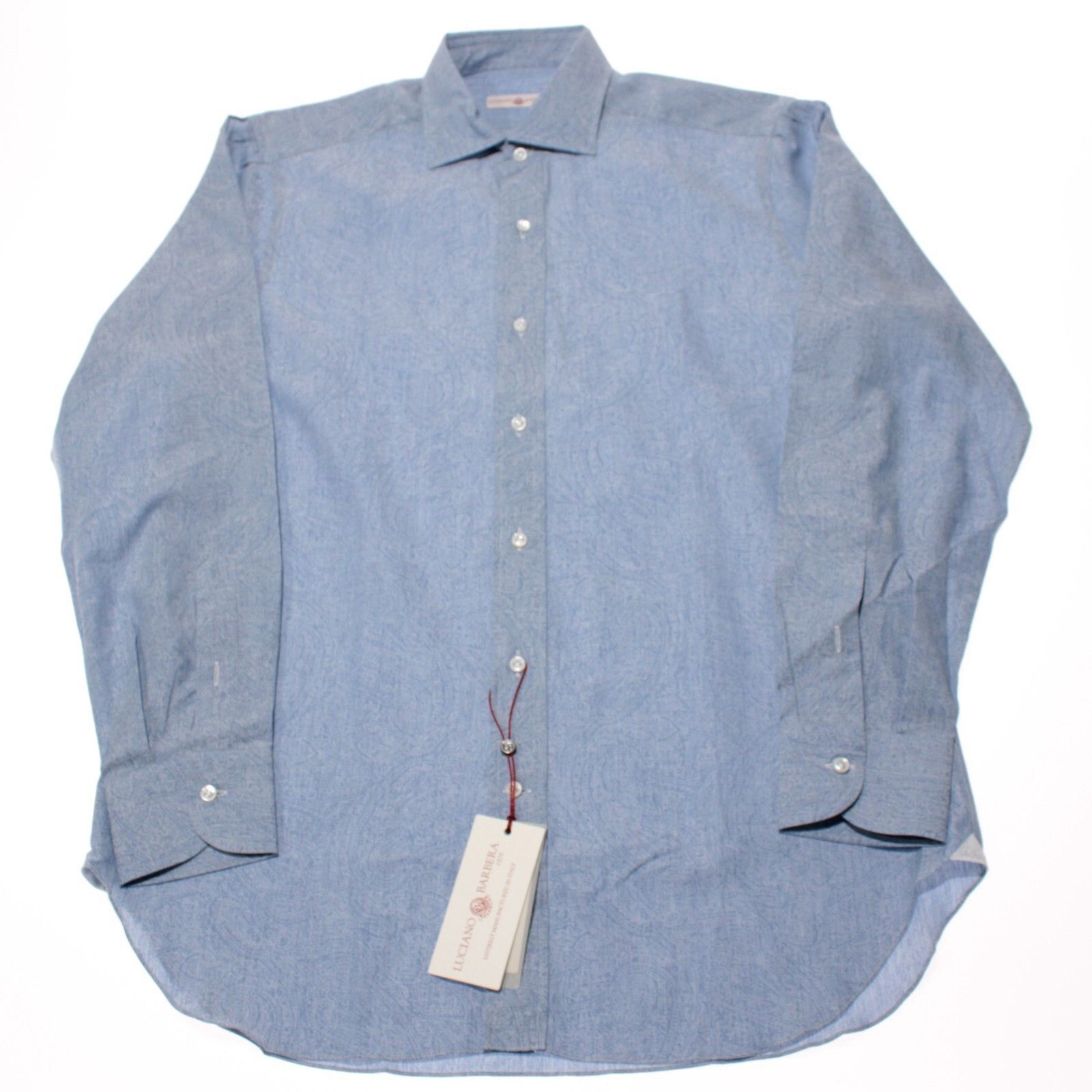 Luciano Barbera Luciano Barbera New with tags Shirt Size M US In Blue Size US M / EU 48-50 / 2 - 3 Thumbnail