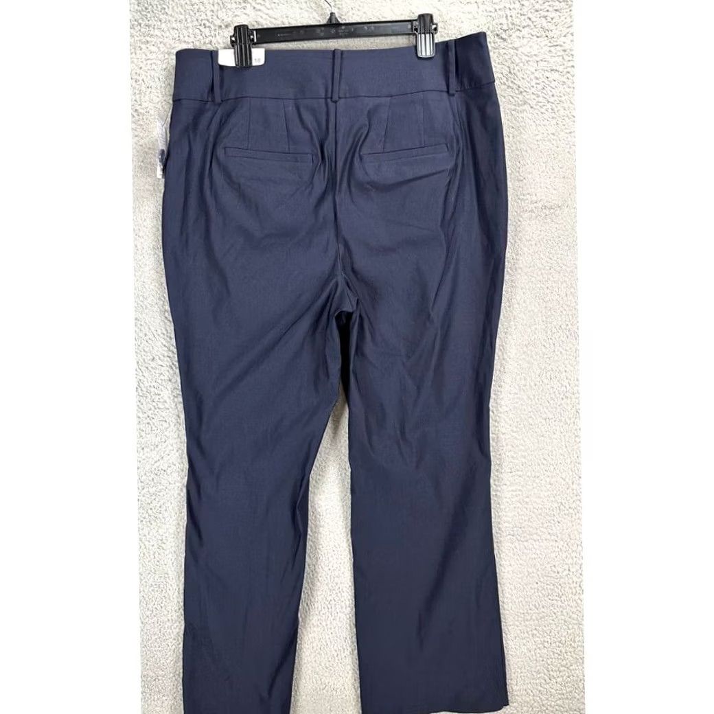 Vintage Lane Bryant Pants Womens 18R Regular Blue Nylon Blend Straight Hi-Rise NEW Size 40" / US 18 - 2 Thumbnail
