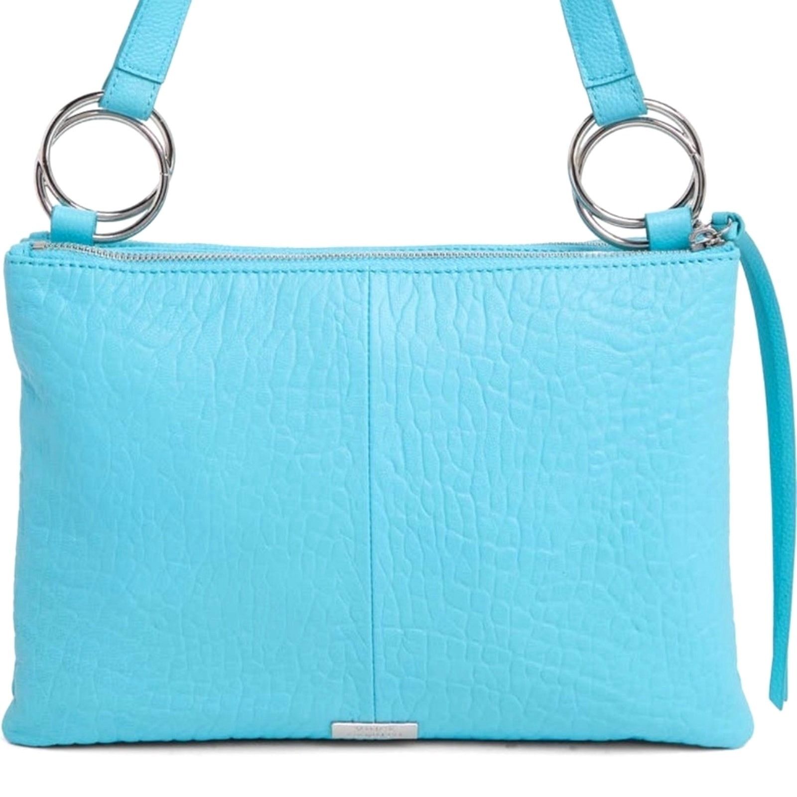 Vince Camuto Vince Camuto Livy Leather Shoulder Bag - Pool Aqua Size ONE SIZE - 2 Thumbnail