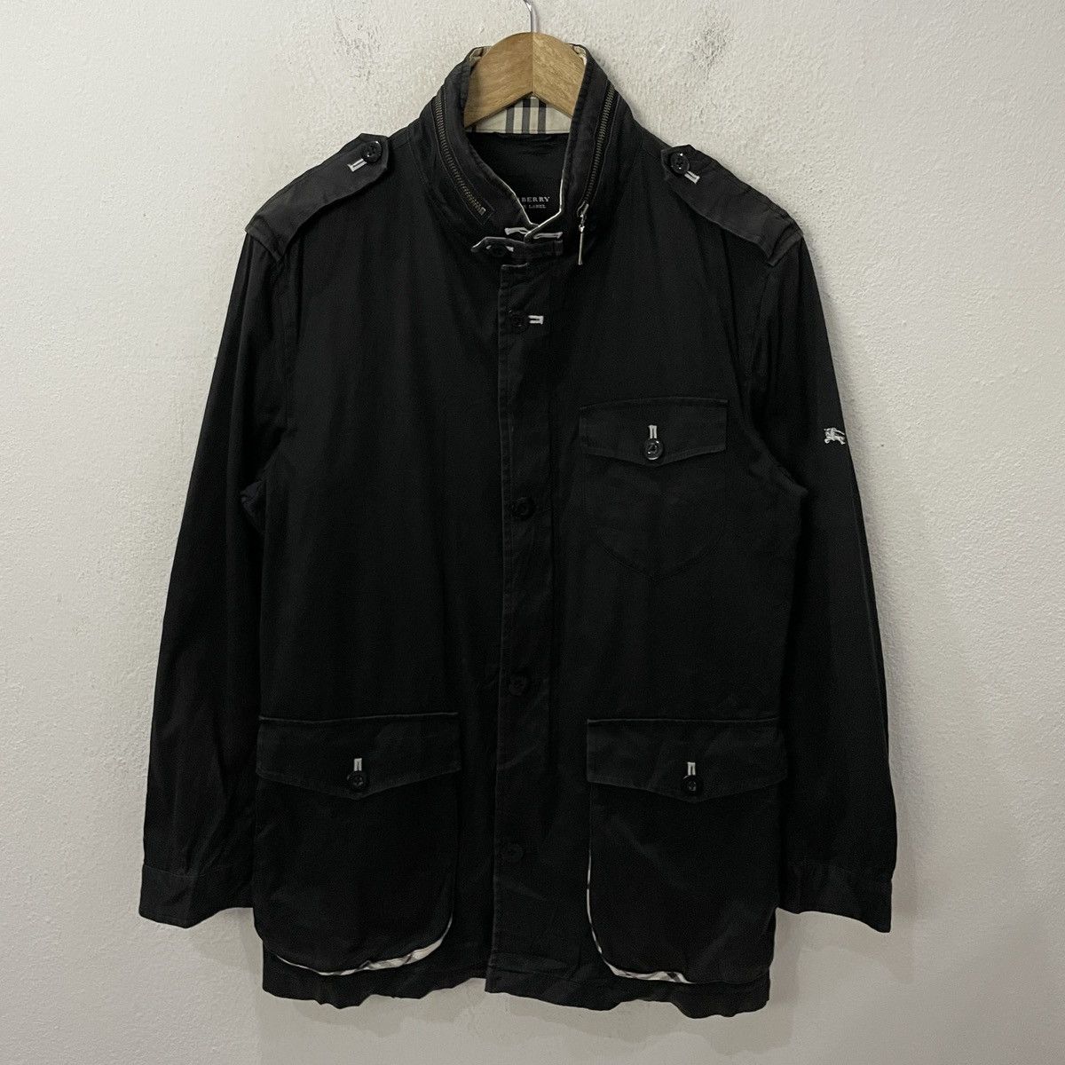 Burberry Vintage Burberry Black Label Nova Check Jacket Size US M / EU 48-50 / 2 - 2 Thumbnail