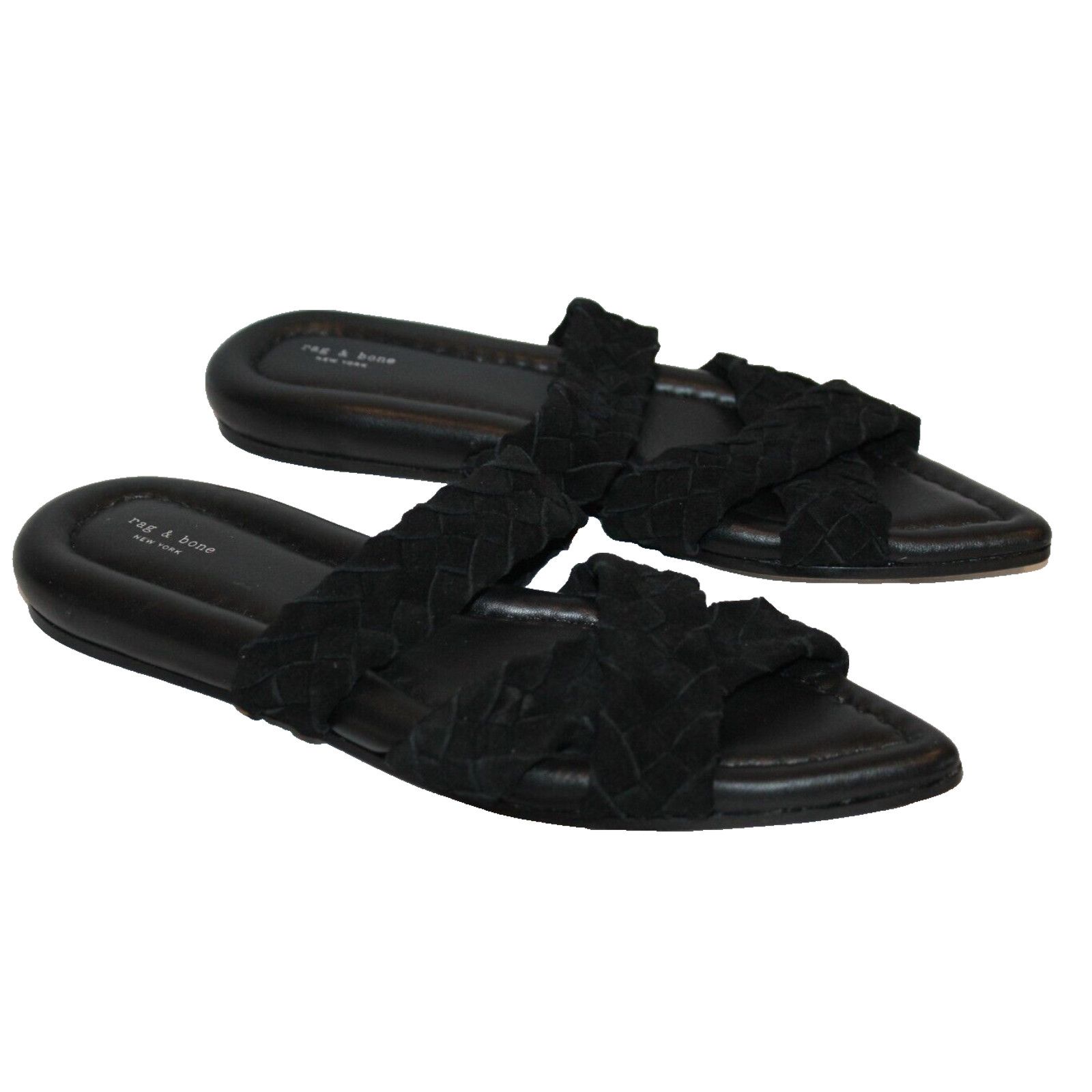 Rag & Bone New! Rag & Bone Lewis Braided Suede Sandal EU 38.5 Size US 8.5 / IT 38.5 - 1 Thumbnail