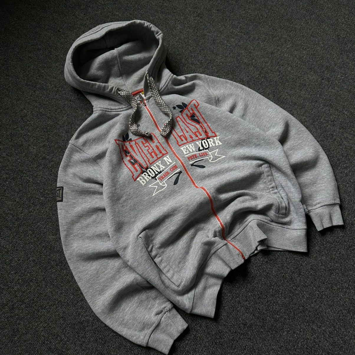Everlast VTG Zip Hoodie Everlast Big Logo Size M Y2K 00s USA Hype Size US M / EU 48-50 / 2 - 2 Thumbnail