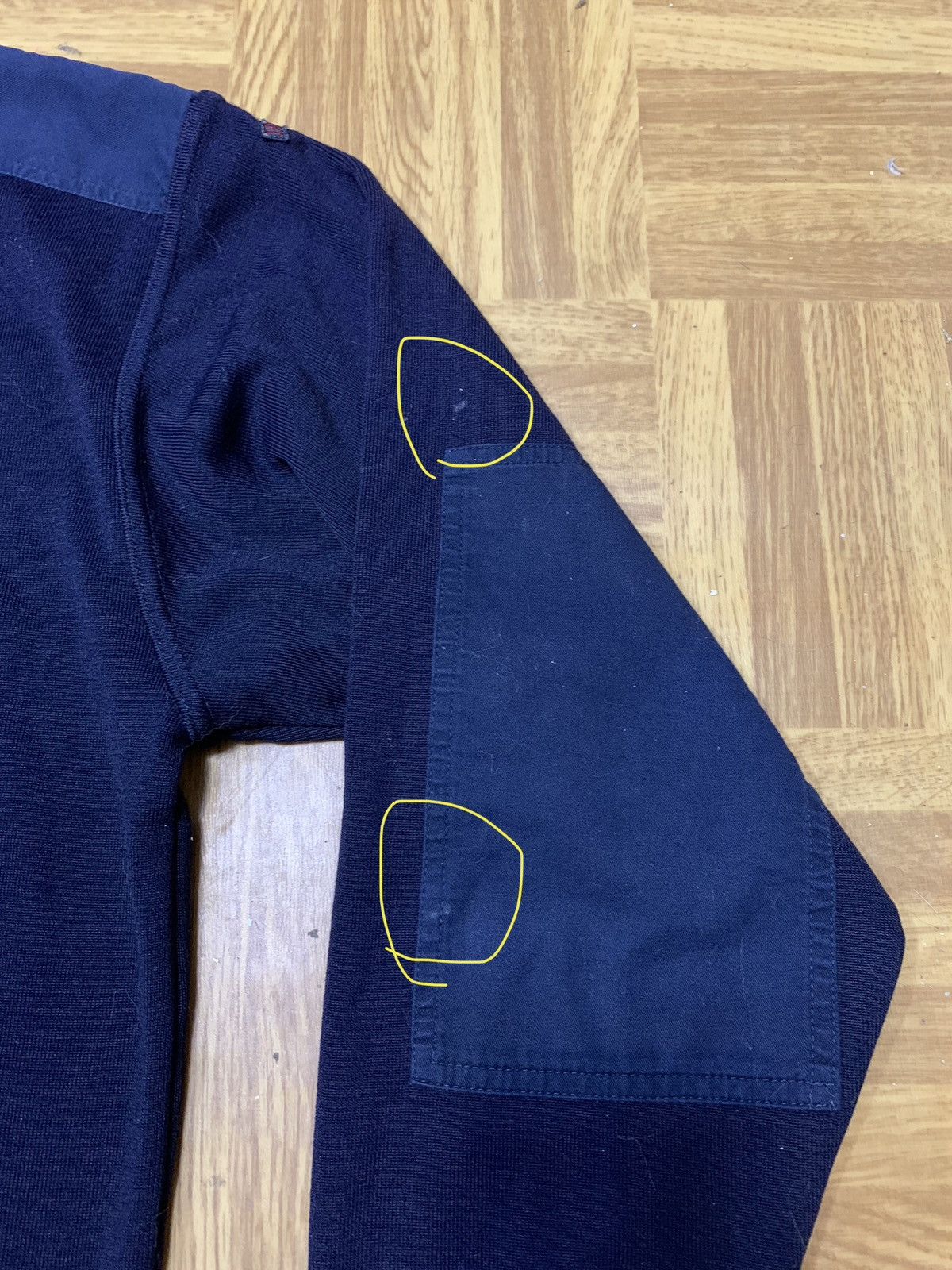 Paul & Shark × Vintage Paul And Shark Yachting Cardigan Mens Large Navy Blue Size US L / EU 52-54 / 3 - 11 Thumbnail