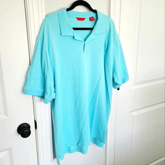 Izod Signature Solid Short Sleeve Polo Size US XXL / EU 58 / 5 - 3 Thumbnail
