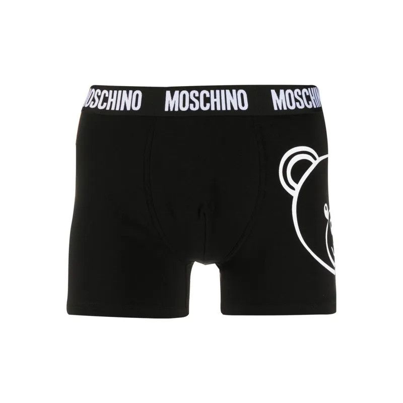 Moschino o1y0225 Size : S / Logo Boxer in Black Size ONE SIZE - 1 Thumbnail