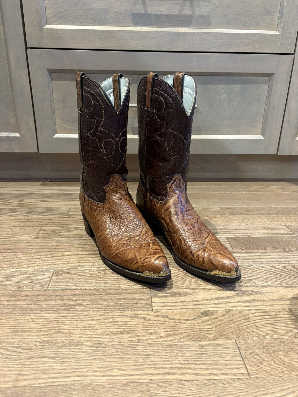 Durango Durango Vintage Cowboy Boots 1992 Size US 12 / EU 45 - 1 Thumbnail