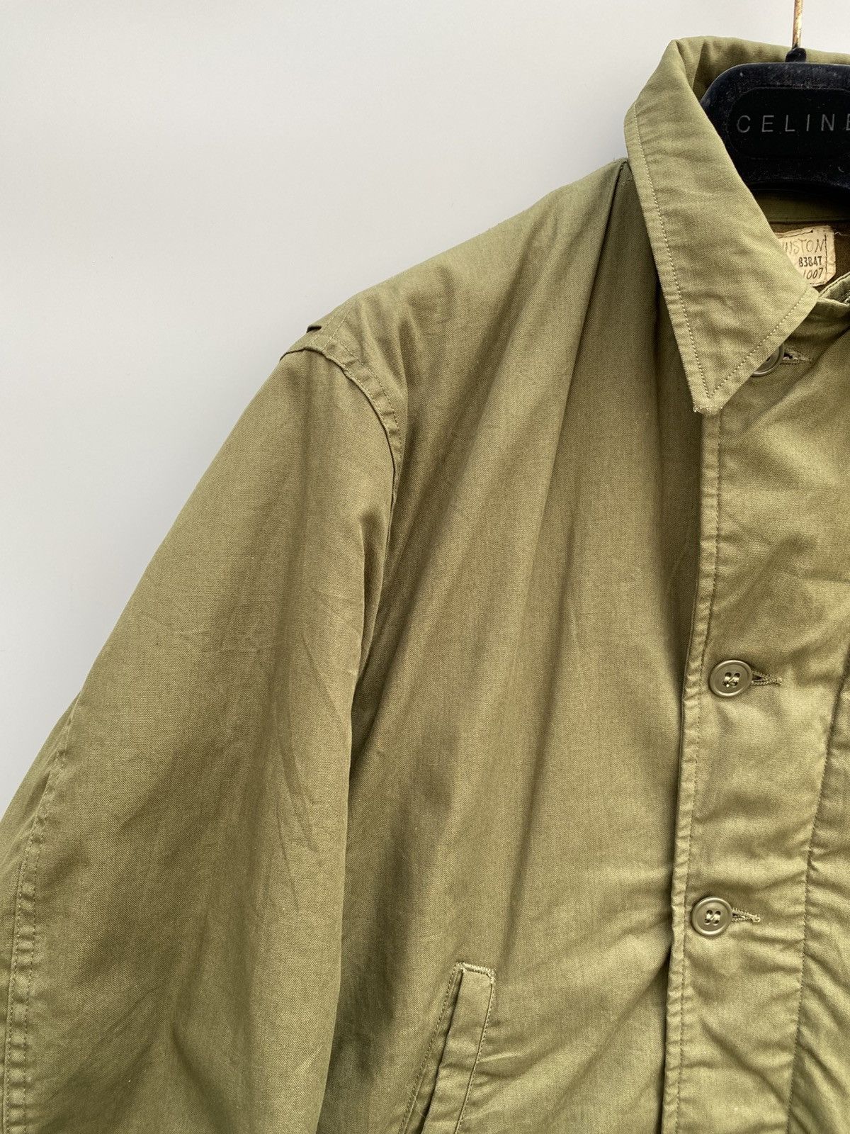 Vintage USN 1944 Field Jacket WW2 N-4 Deck Jacket Size US M / EU 48-50 / 2 - 18 Thumbnail