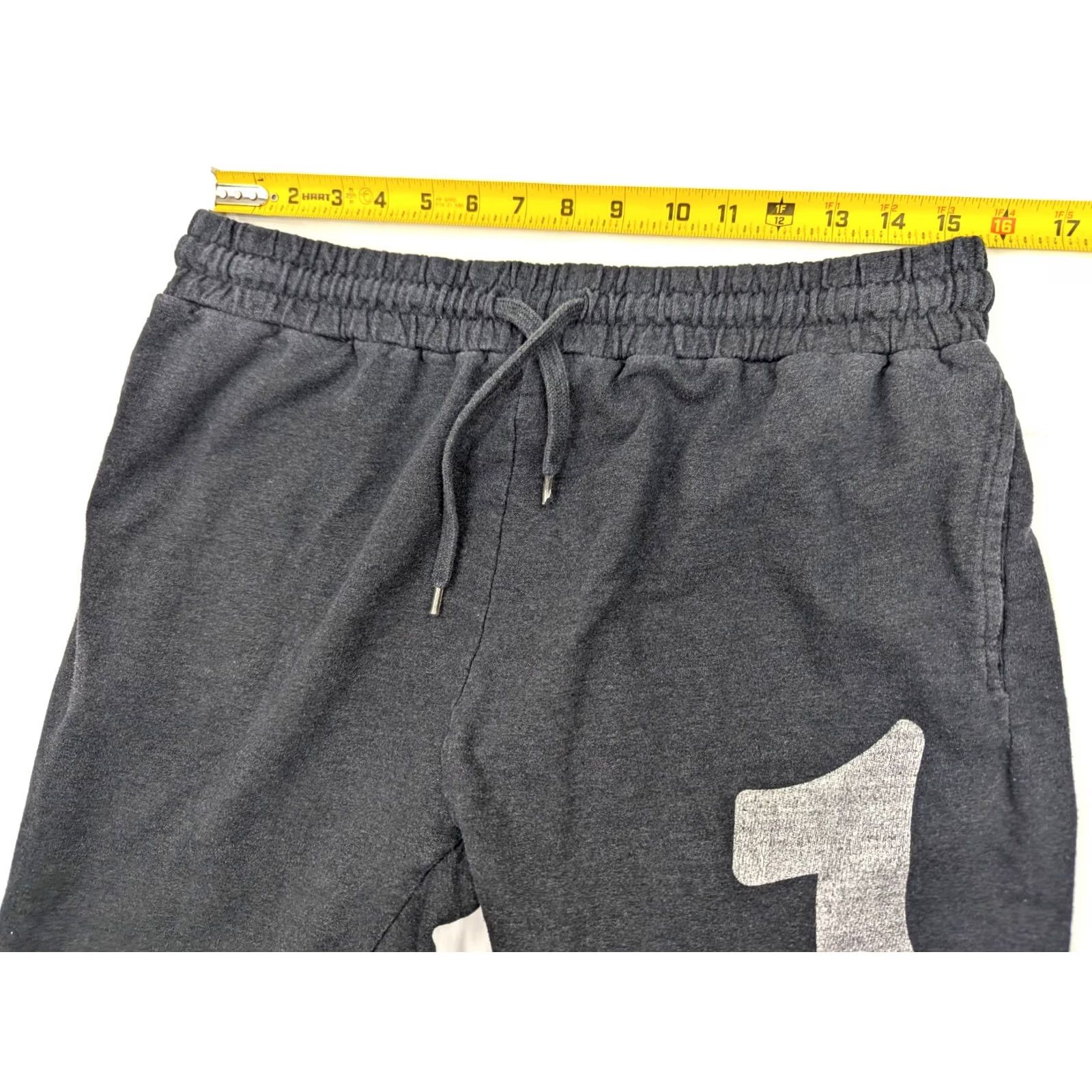 True Religion True Religion Pants Men L Gray Logo Jogger Inseam 29 Lightweight Fleece Pockets Elastic Waist Regular Fit Casual Activewear Loungewear Size US 33 - 6 Thumbnail