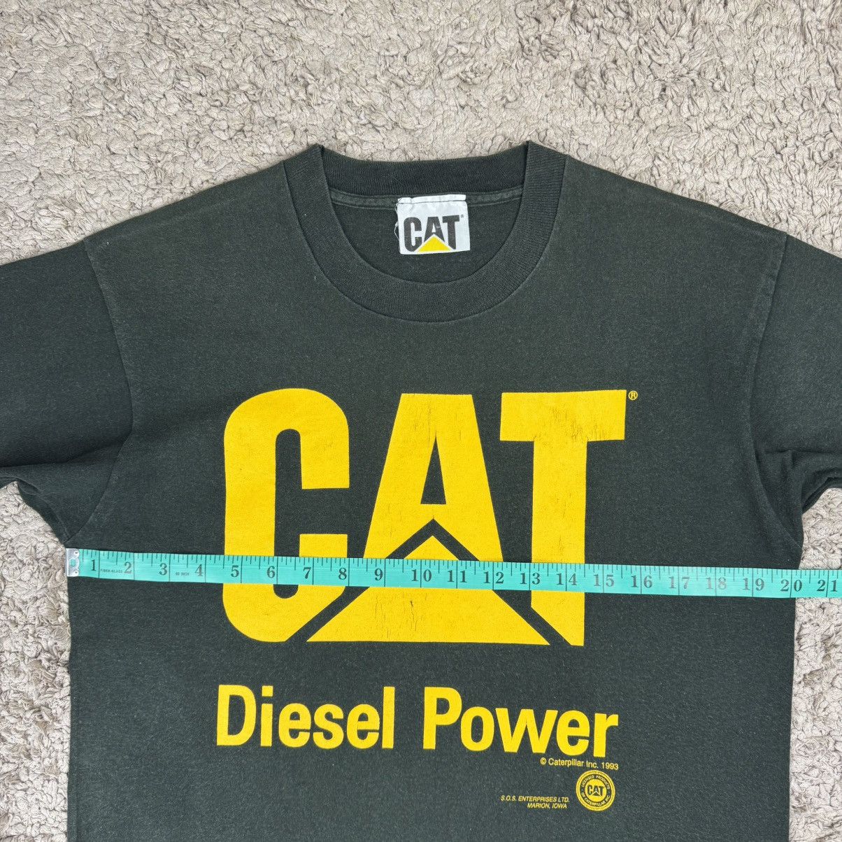 Caterpillar Vintage 90’s Faded Caterpillar "Diesel Power" T-shirt Size US M / EU 48-50 / 2 - 13 Thumbnail