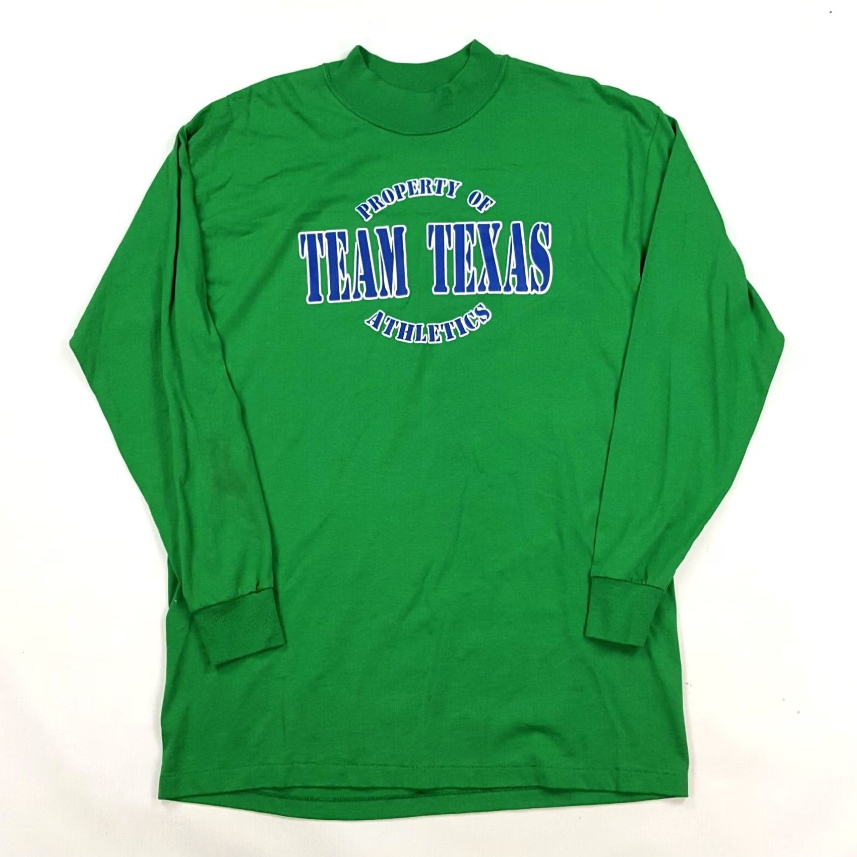 Vintage VINTAGE Duke Team Texas Green Long Sleeve XL Athletic College Retro T Shirt Mens Size US XL / EU 56 / 4 - 2 Thumbnail