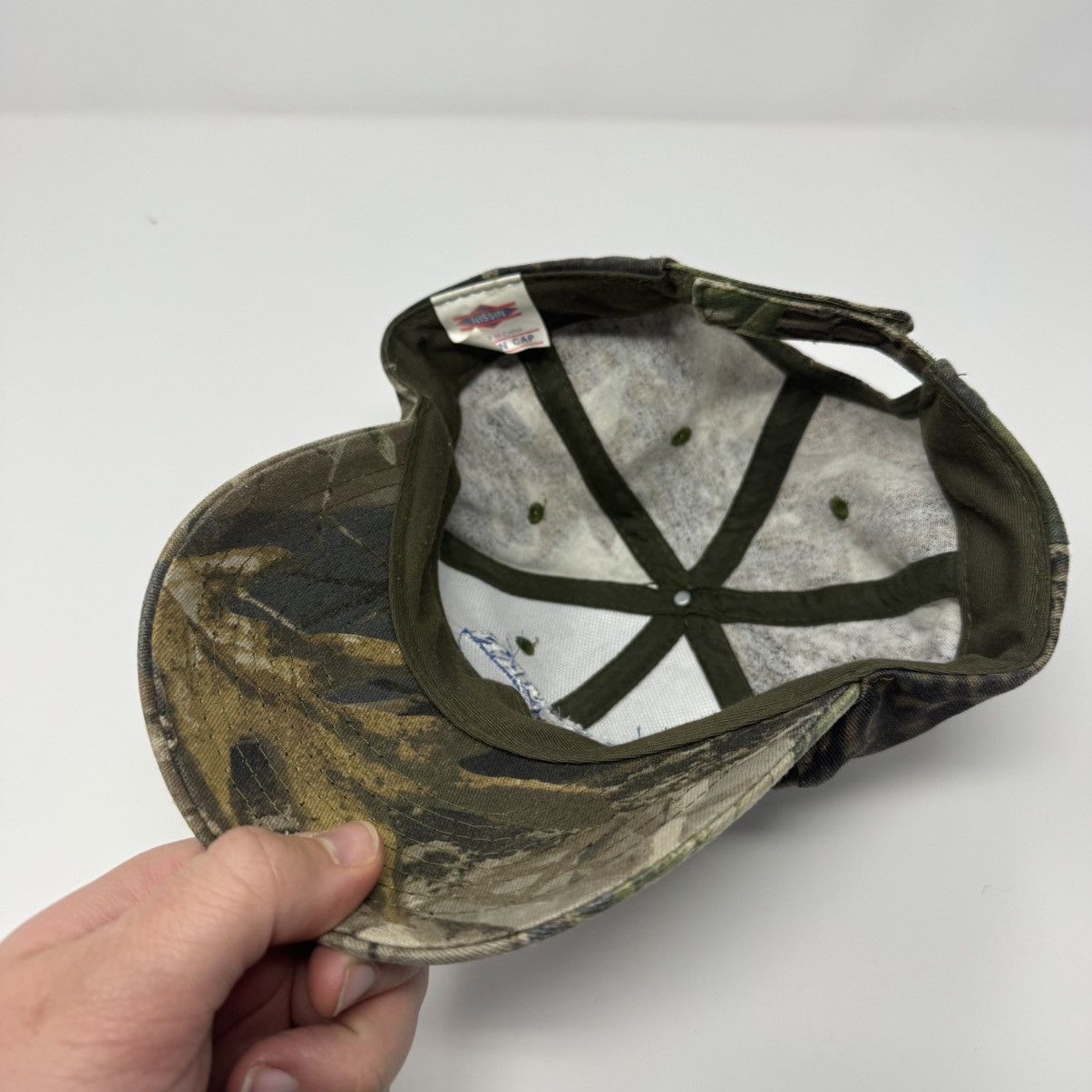 Other × Vintage 7 Distressed Camouflage Hunting Strapback Snapback Hats Size ONE SIZE - 3 Thumbnail