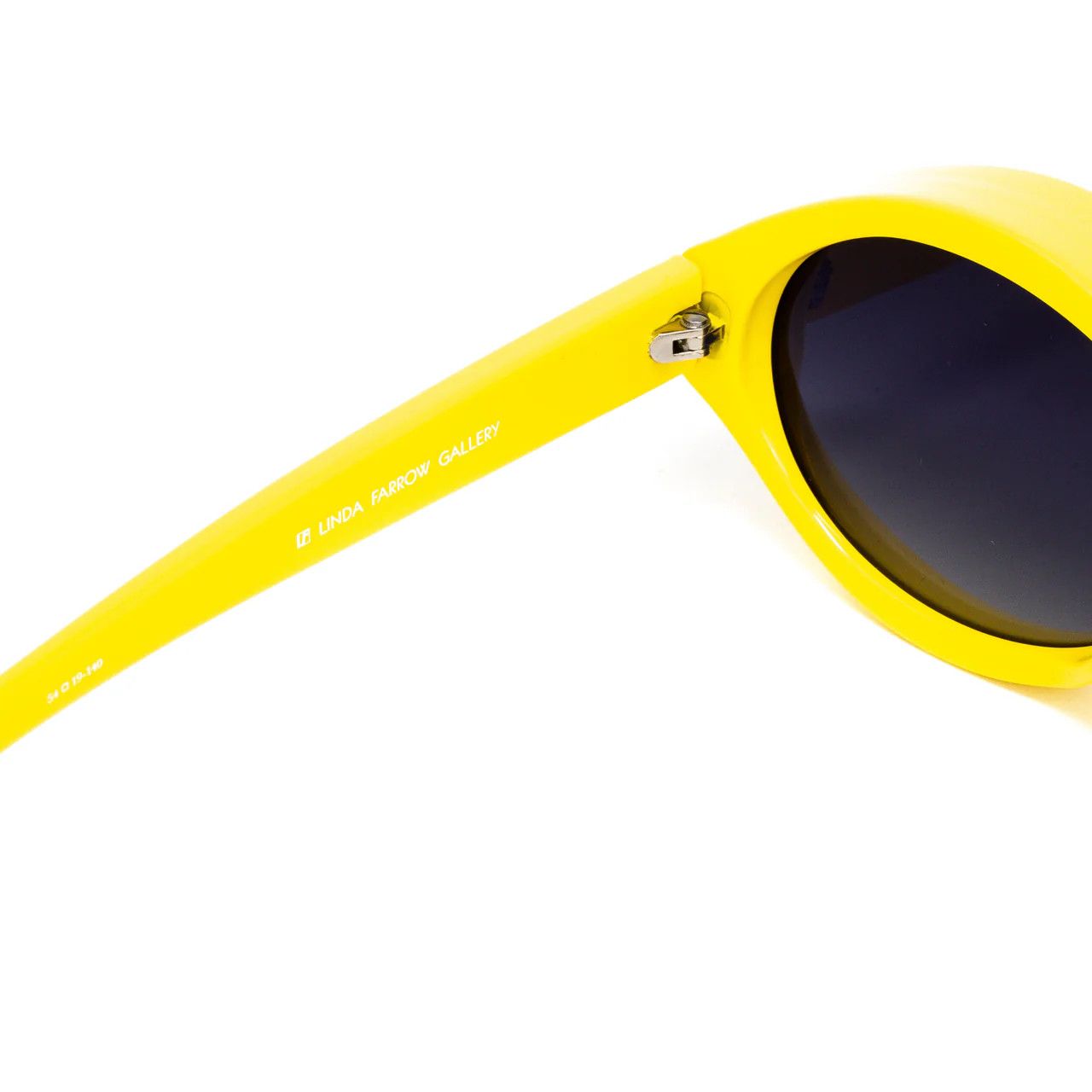 Jeremy Scott Jeremy Scott Yellow Visor Oval Plastic Sunglasses Size ONE SIZE - 3 Thumbnail