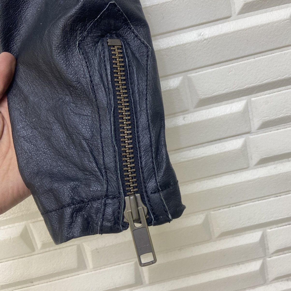 Japanese Brand Urban Functional On The Road Bikers Cafe Racer Leather Size US XS / EU 42 / 0 - 13 Thumbnail