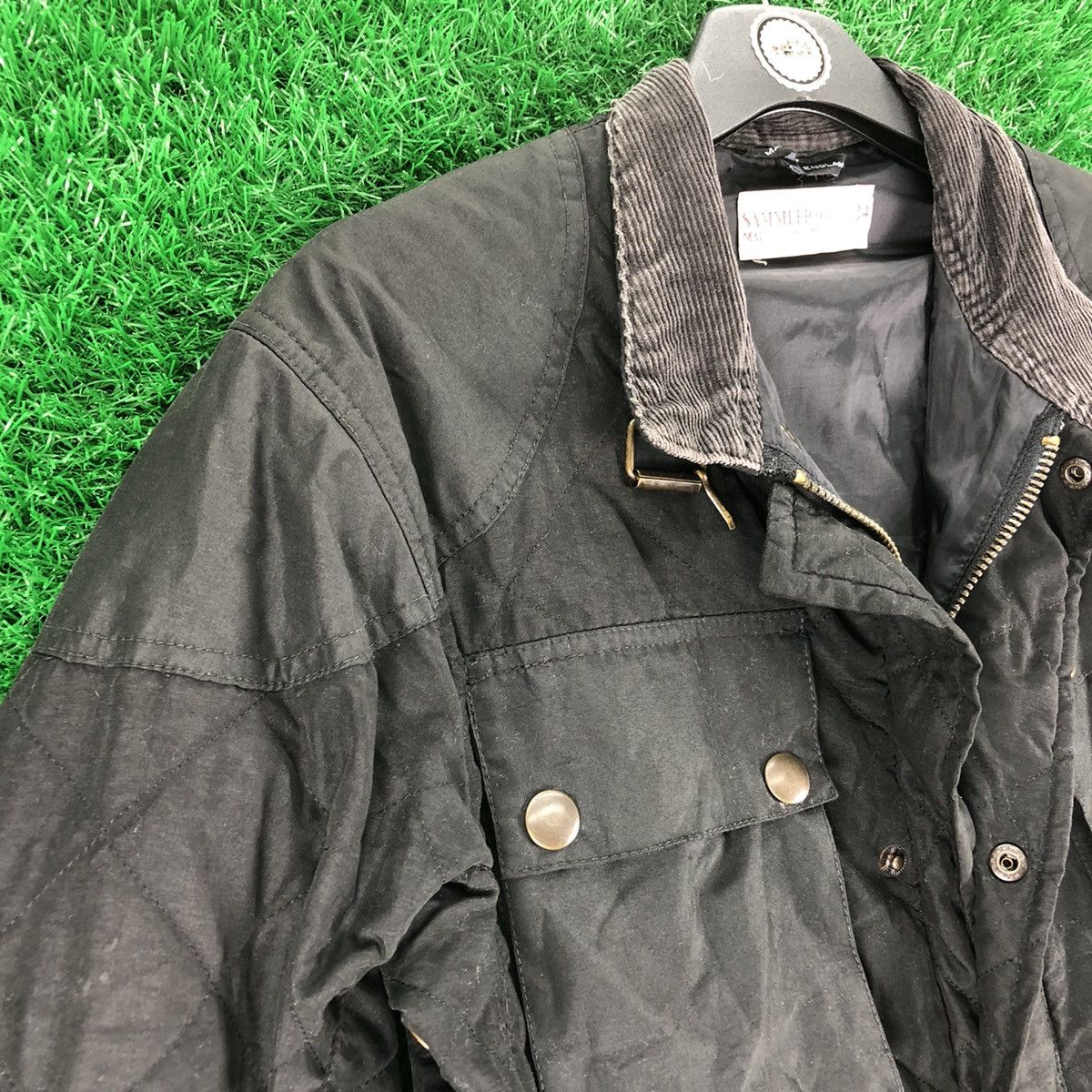 Vintage Vintage Quilted Zipper Jacket by Sammler Makers Size US XS / EU 42 / 0 - 2 Thumbnail