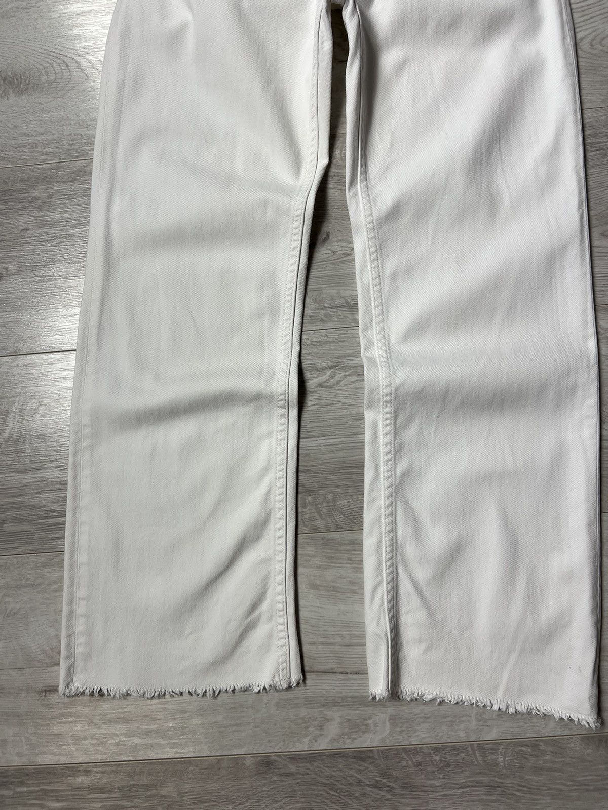 Sandro Sandro Paris White Denim Pants / Jeans Size 26" / US 2 / IT 38 - 8 Thumbnail